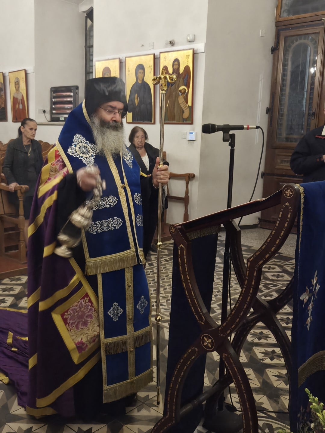 Η Α’ Στάση των Χαιρετισμών της Παναγίας μας