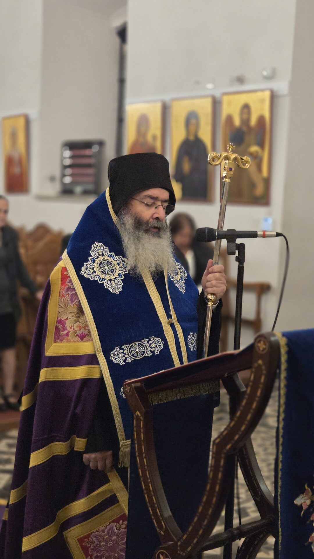 Η Α’ Στάση των Χαιρετισμών της Παναγίας μας
