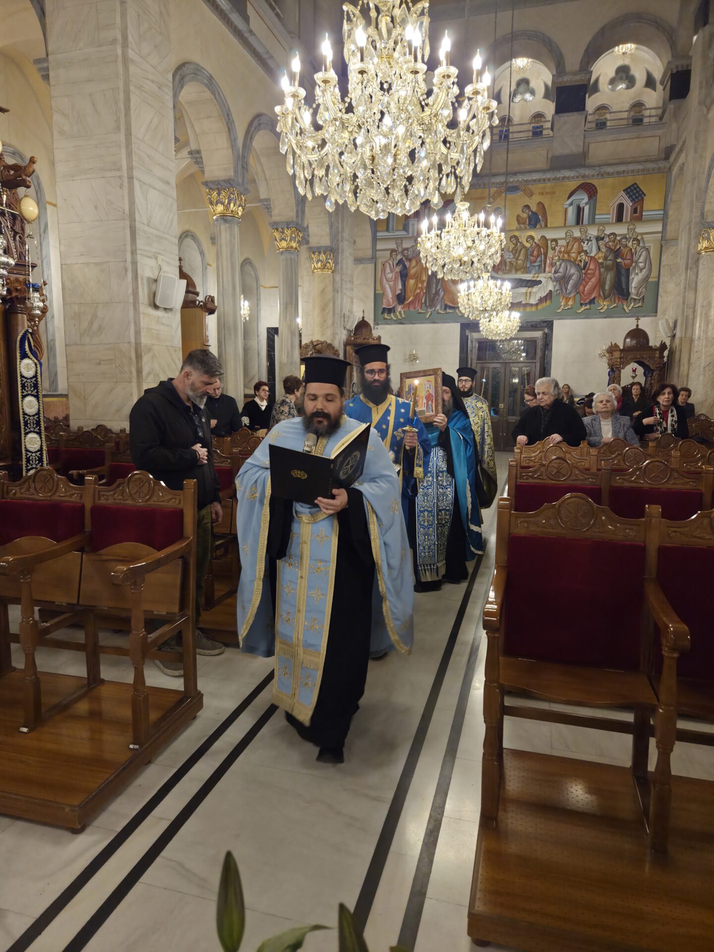 Πανηγυρικά εορτάστηκε ο Ευαγγελισμός της Θεοτόκου και η εθνική επέτειος της Επανάστασης του 1821 στη Μητρόπολή μας