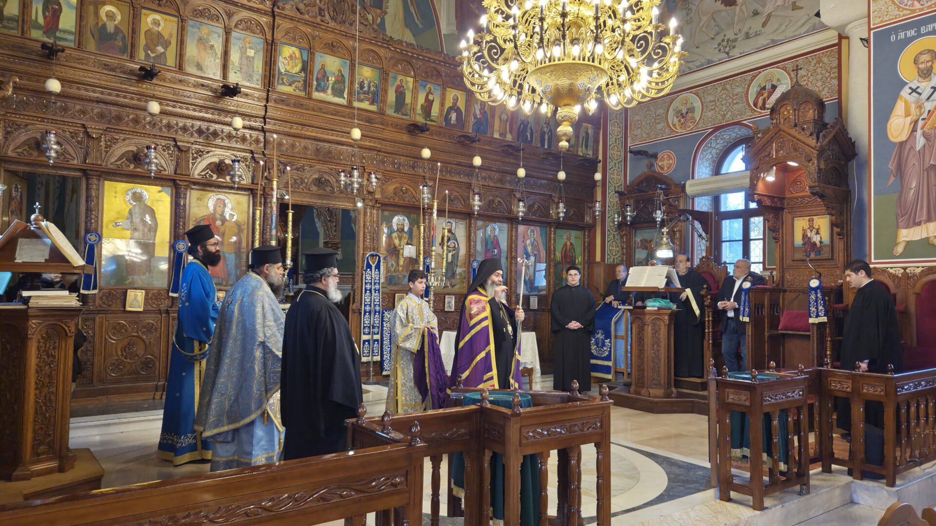 Πανηγυρικά εορτάστηκε ο Ευαγγελισμός της Θεοτόκου και η εθνική επέτειος της Επανάστασης του 1821 στη Μητρόπολή μας