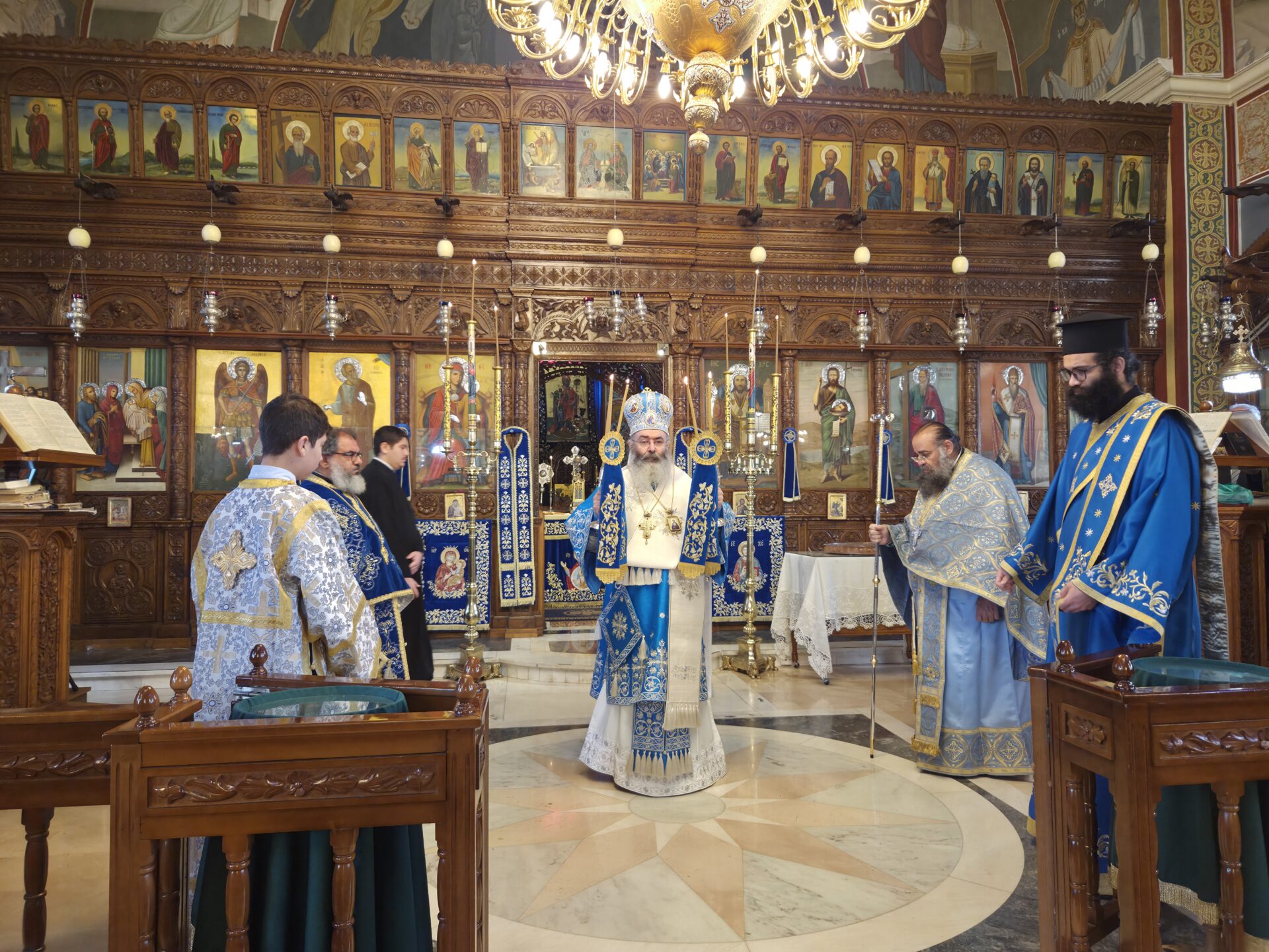 Πανηγυρικά εορτάστηκε ο Ευαγγελισμός της Θεοτόκου και η εθνική επέτειος της Επανάστασης του 1821 στη Μητρόπολή μας