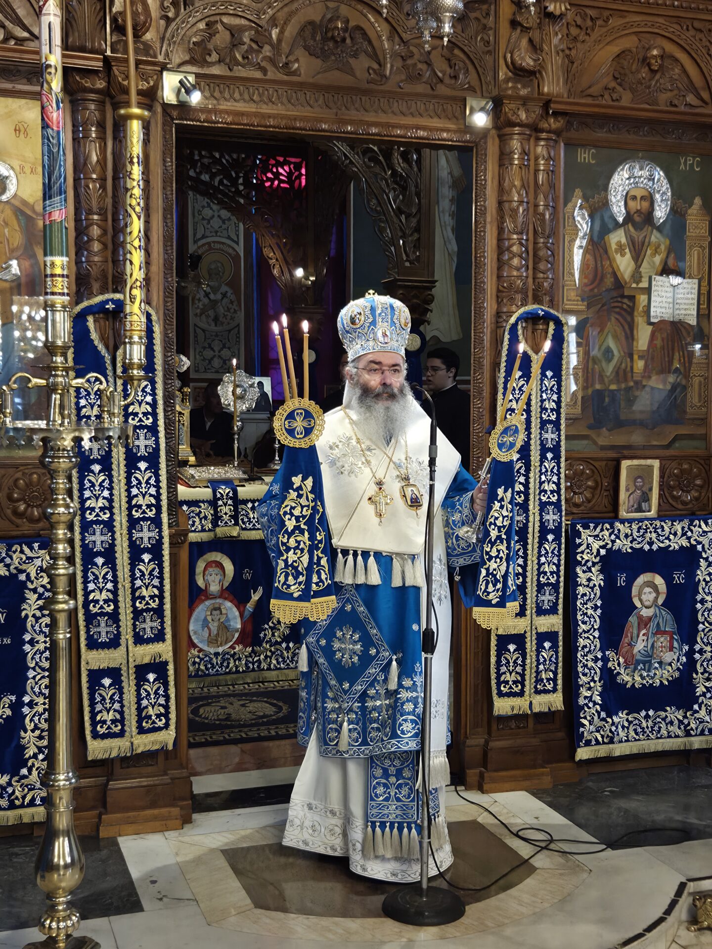 Πανηγυρικά εορτάστηκε ο Ευαγγελισμός της Θεοτόκου και η εθνική επέτειος της Επανάστασης του 1821 στη Μητρόπολή μας