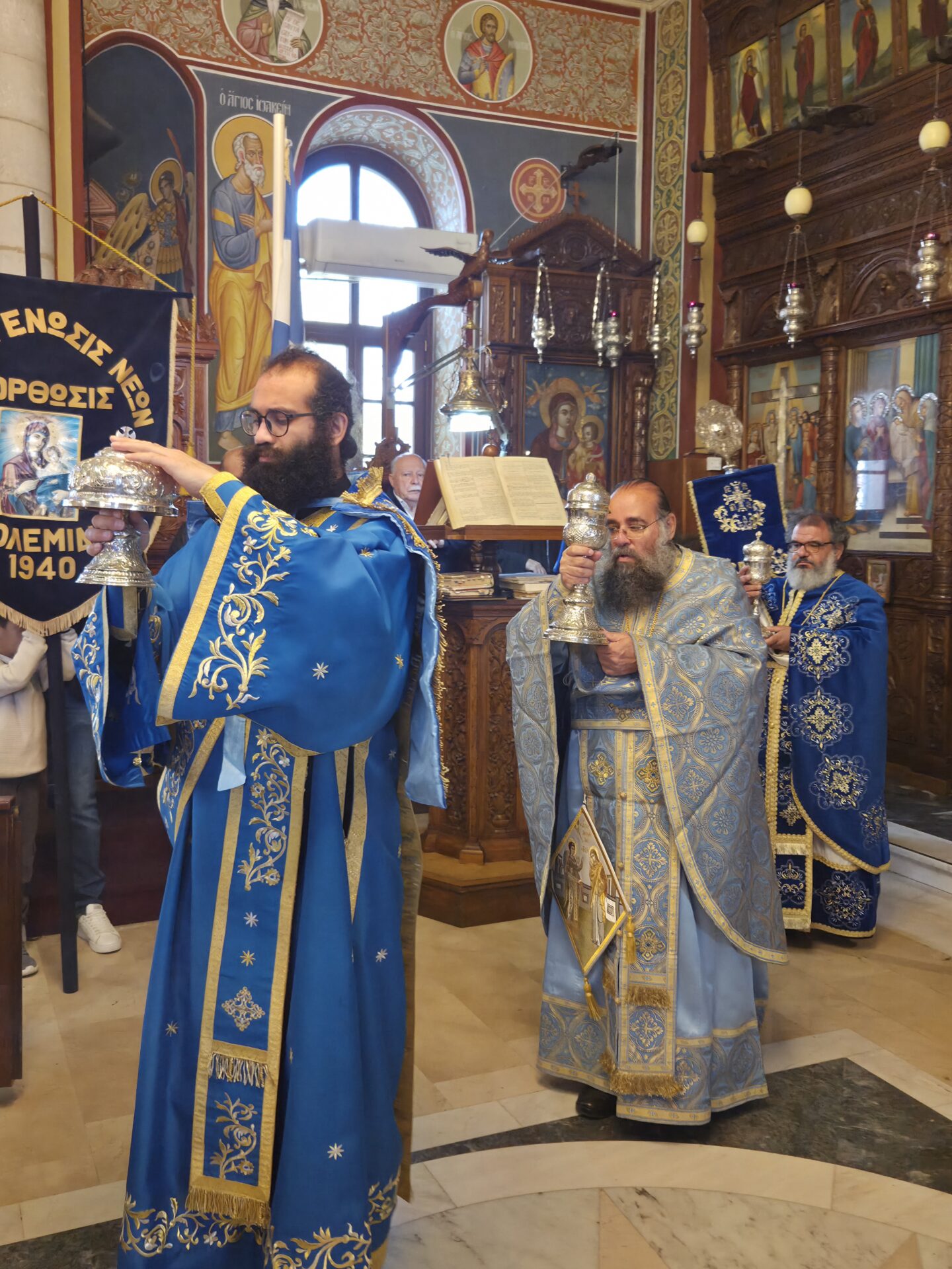 Πανηγυρικά εορτάστηκε ο Ευαγγελισμός της Θεοτόκου και η εθνική επέτειος της Επανάστασης του 1821 στη Μητρόπολή μας