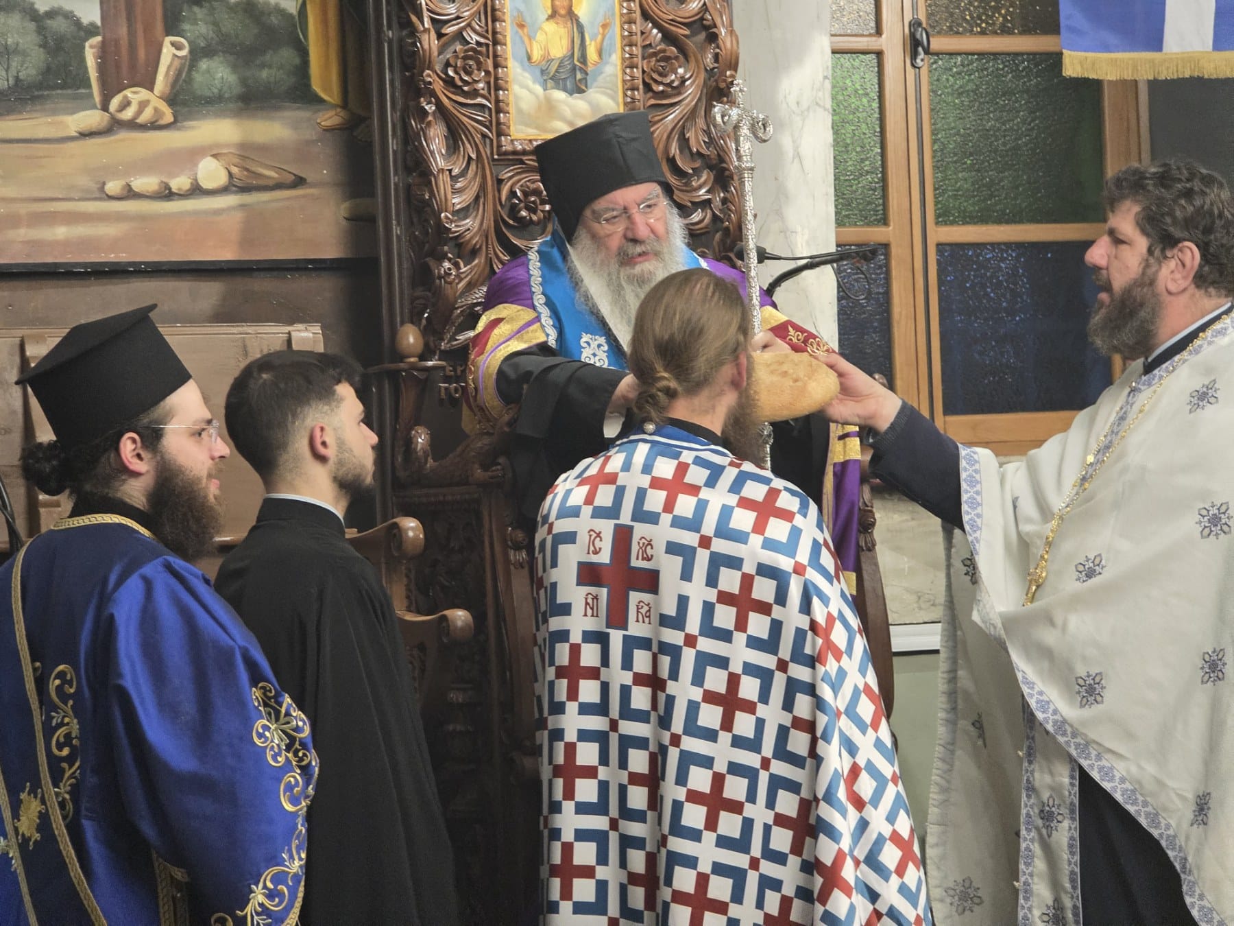 Πανηγυρικά εορτάστηκε ο Ευαγγελισμός της Θεοτόκου και η εθνική επέτειος της Επανάστασης του 1821 στη Μητρόπολή μας