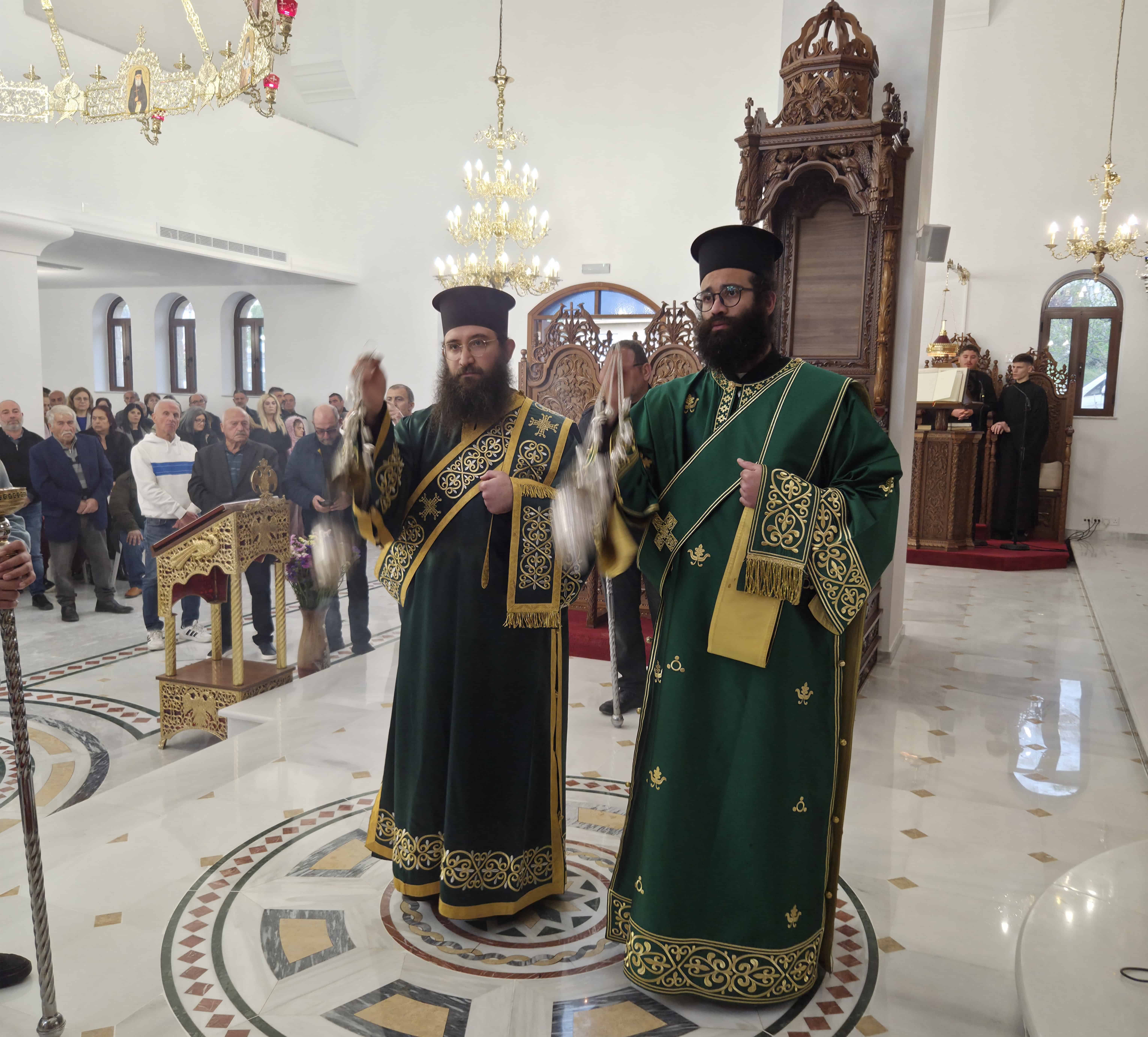 Θυρανοίξια νέου ιερού ναού Παναγίας Χρυσοκορφητίσσης
