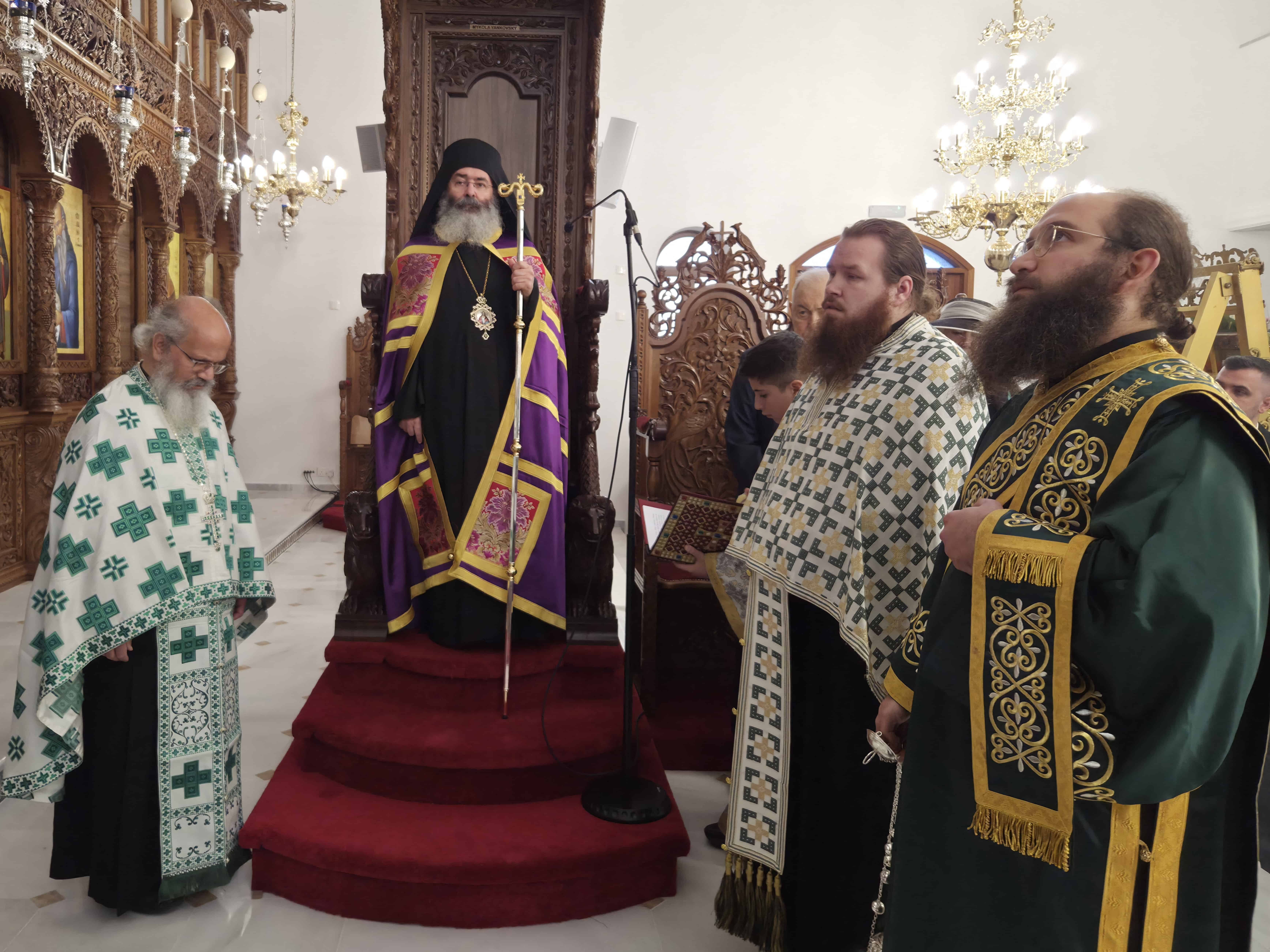 Θυρανοίξια νέου ιερού ναού Παναγίας Χρυσοκορφητίσσης