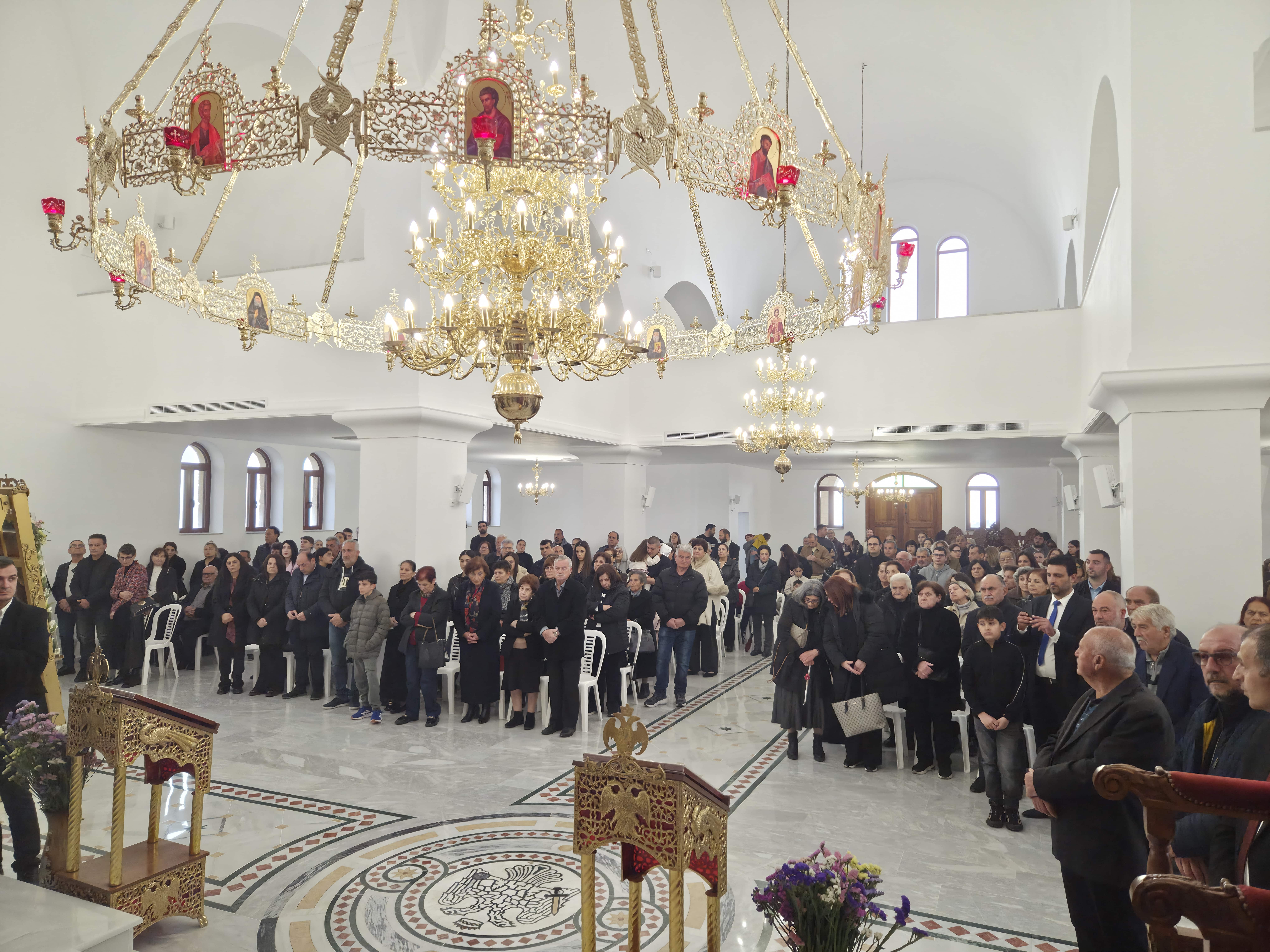 Θυρανοίξια νέου ιερού ναού Παναγίας Χρυσοκορφητίσσης