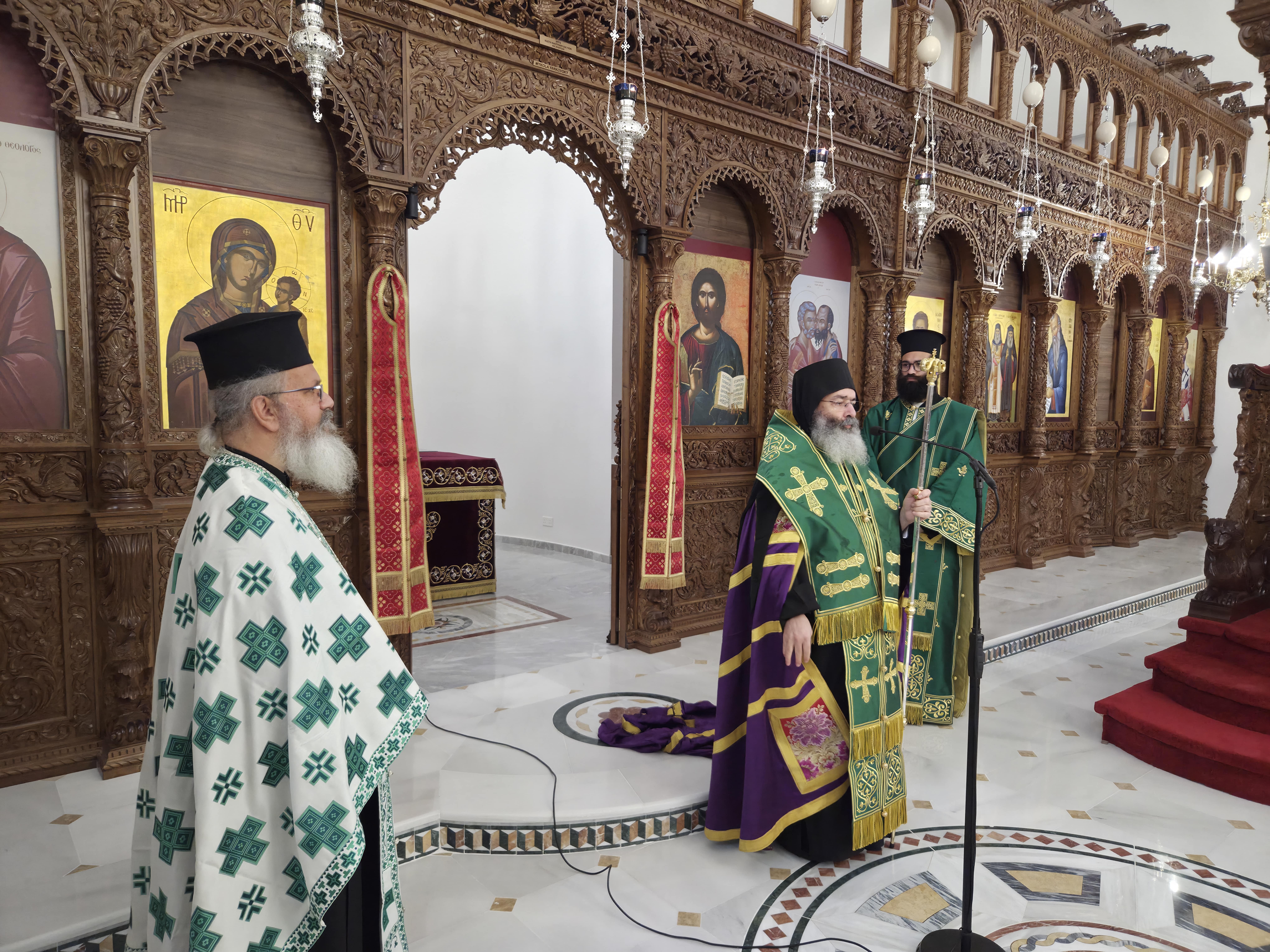 Θυρανοίξια νέου ιερού ναού Παναγίας Χρυσοκορφητίσσης