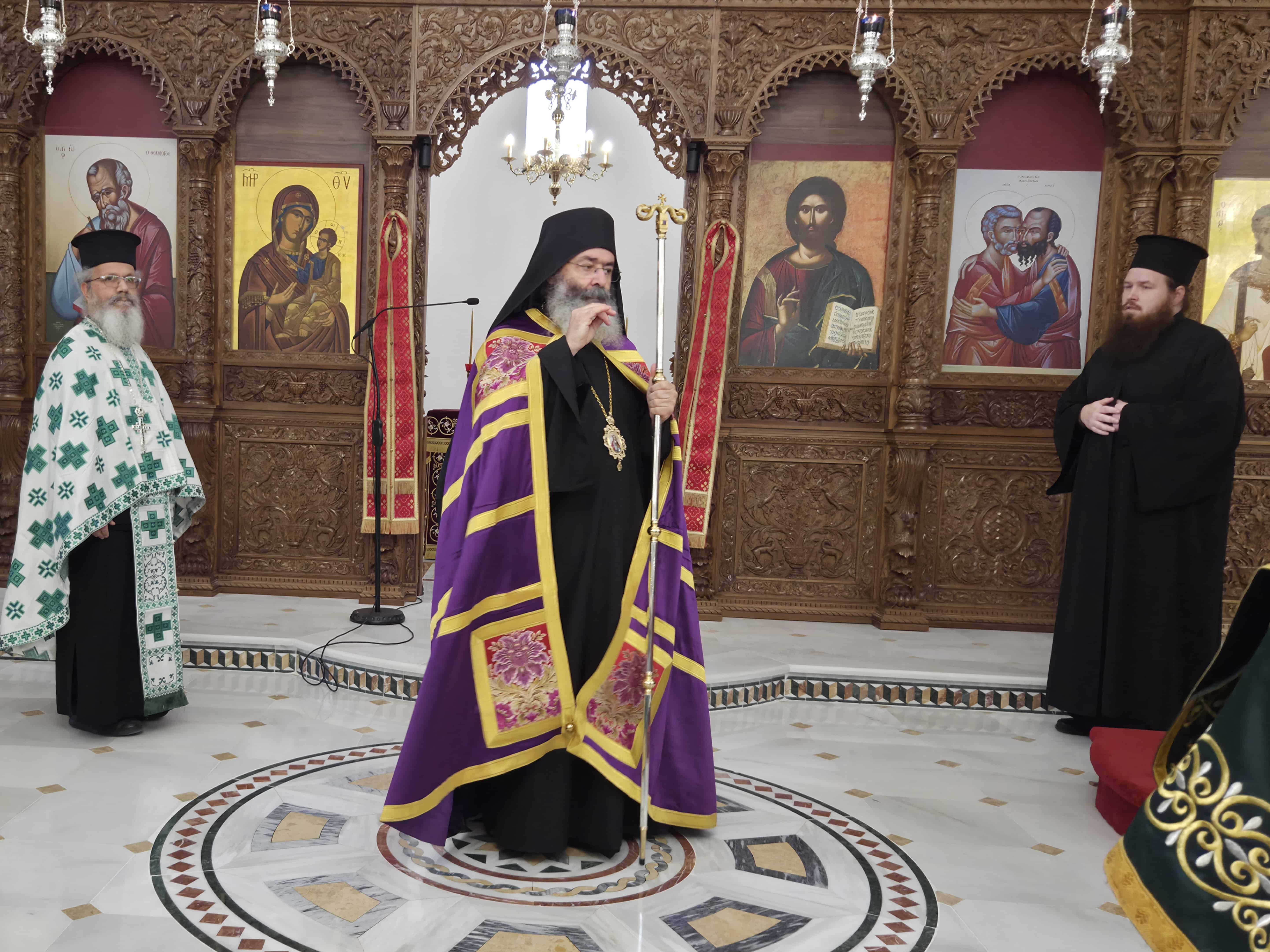 Θυρανοίξια νέου ιερού ναού Παναγίας Χρυσοκορφητίσσης