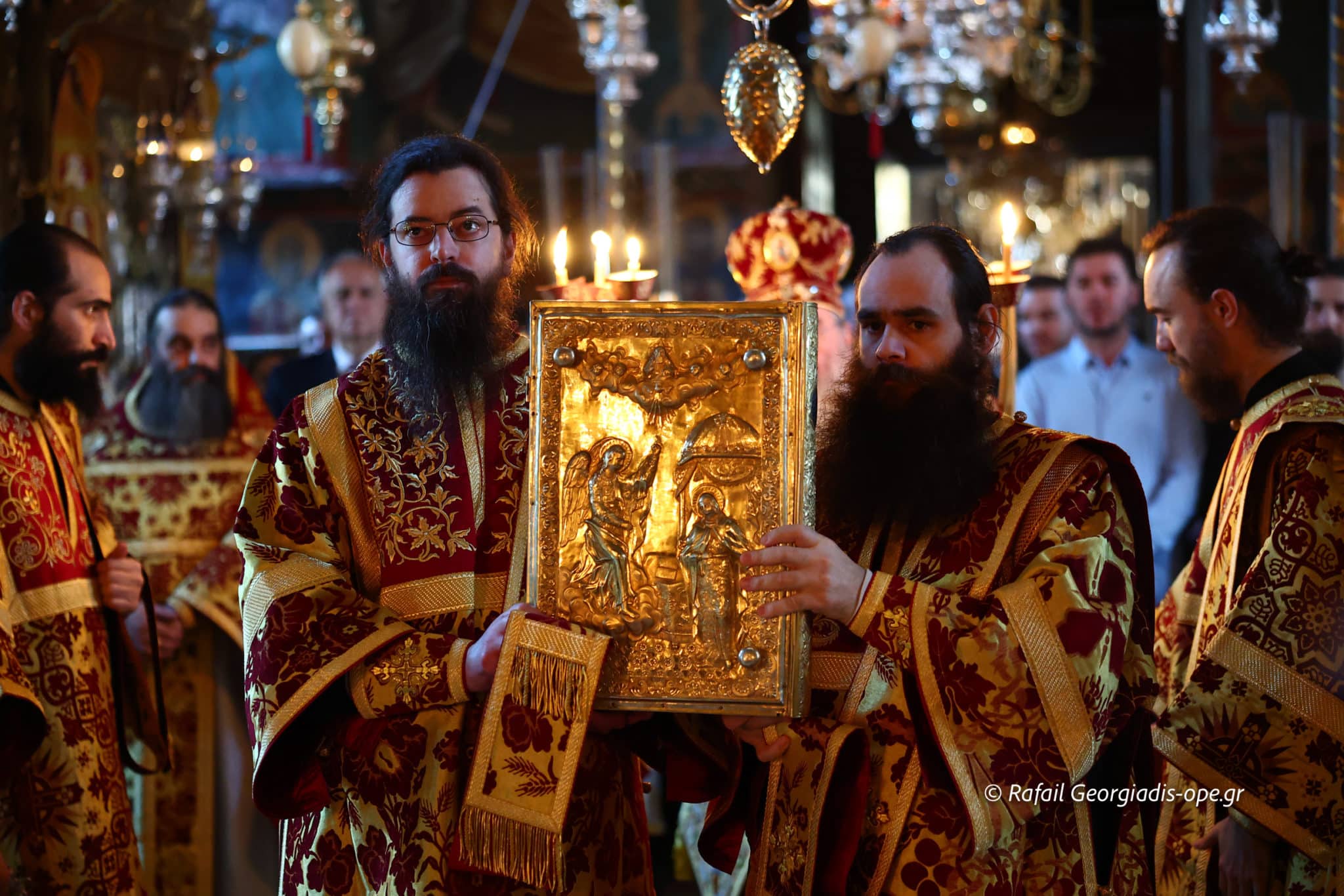 Ο Λεμεσού Αθανάσιος στην πανήγυρη της Ι.Μ.Μ. Βατοπαιδίου