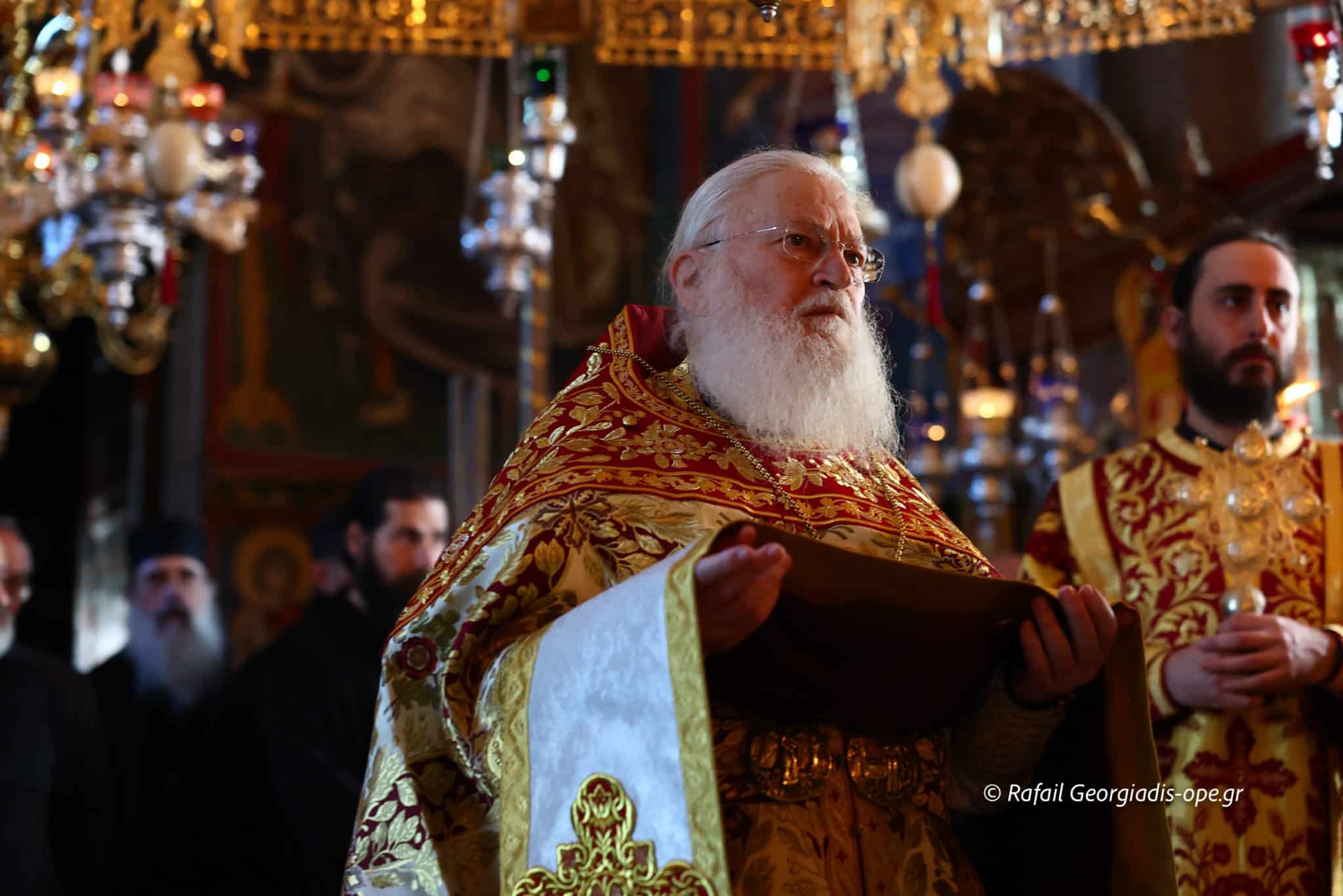 Ο Λεμεσού Αθανάσιος στην πανήγυρη της Ι.Μ.Μ. Βατοπαιδίου