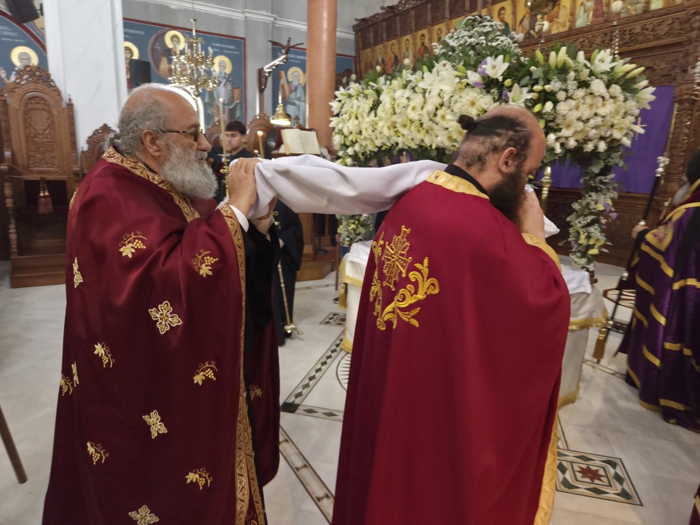Μεγάλη Παρασκευή πρωί στη Μητρόπολή μας