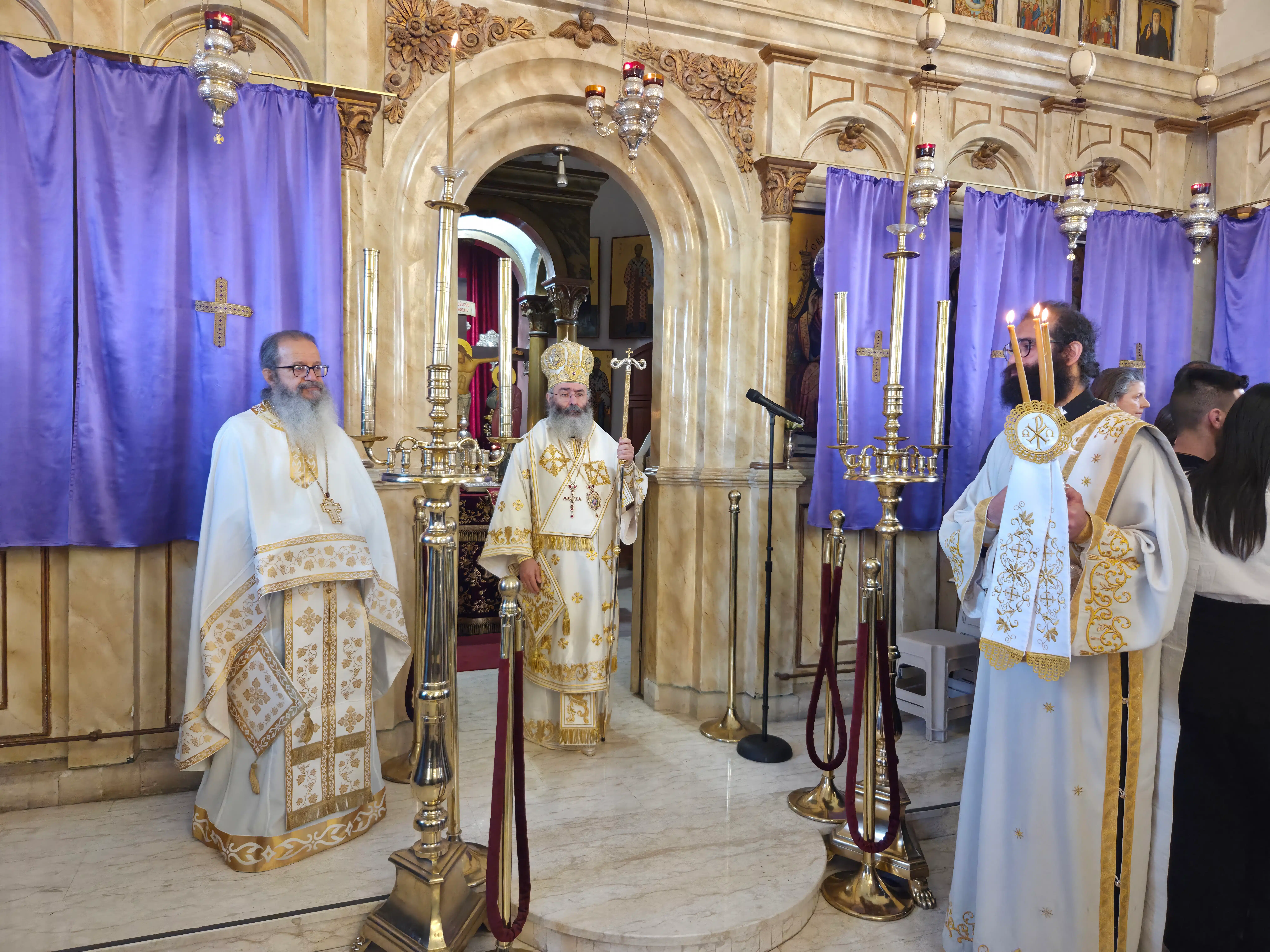 Ο Εσπερινός της Αναστάσεως στην Μητρόπολη μας