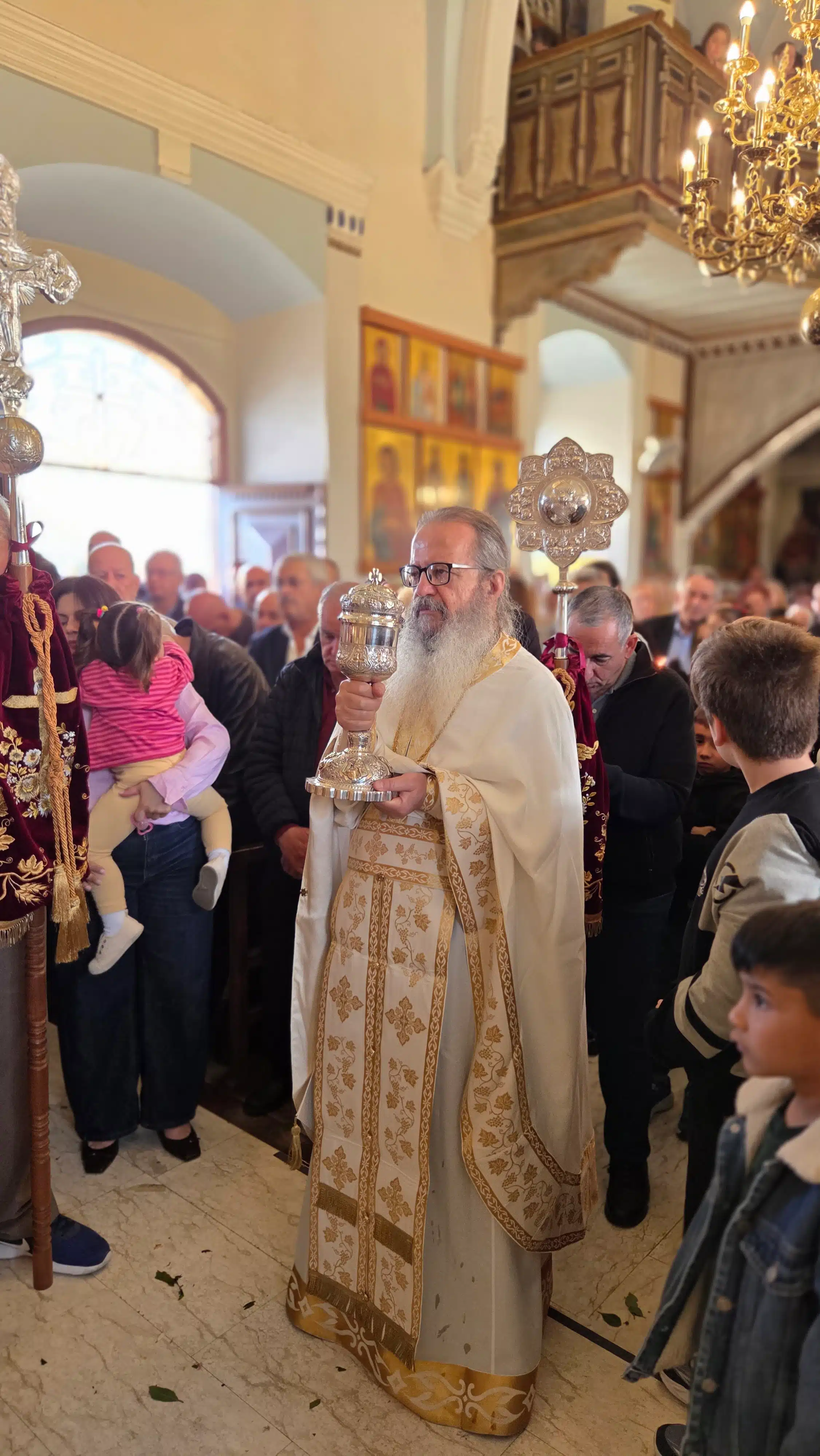 Ο Εσπερινός της Αναστάσεως στην Μητρόπολη μας