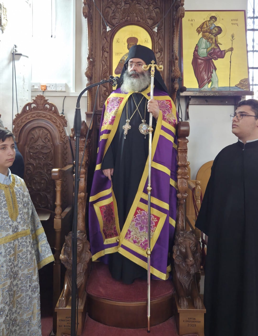 Εορτή αγίου Μεγαλομάρτυρος Γεωργίου στη Γεράσα