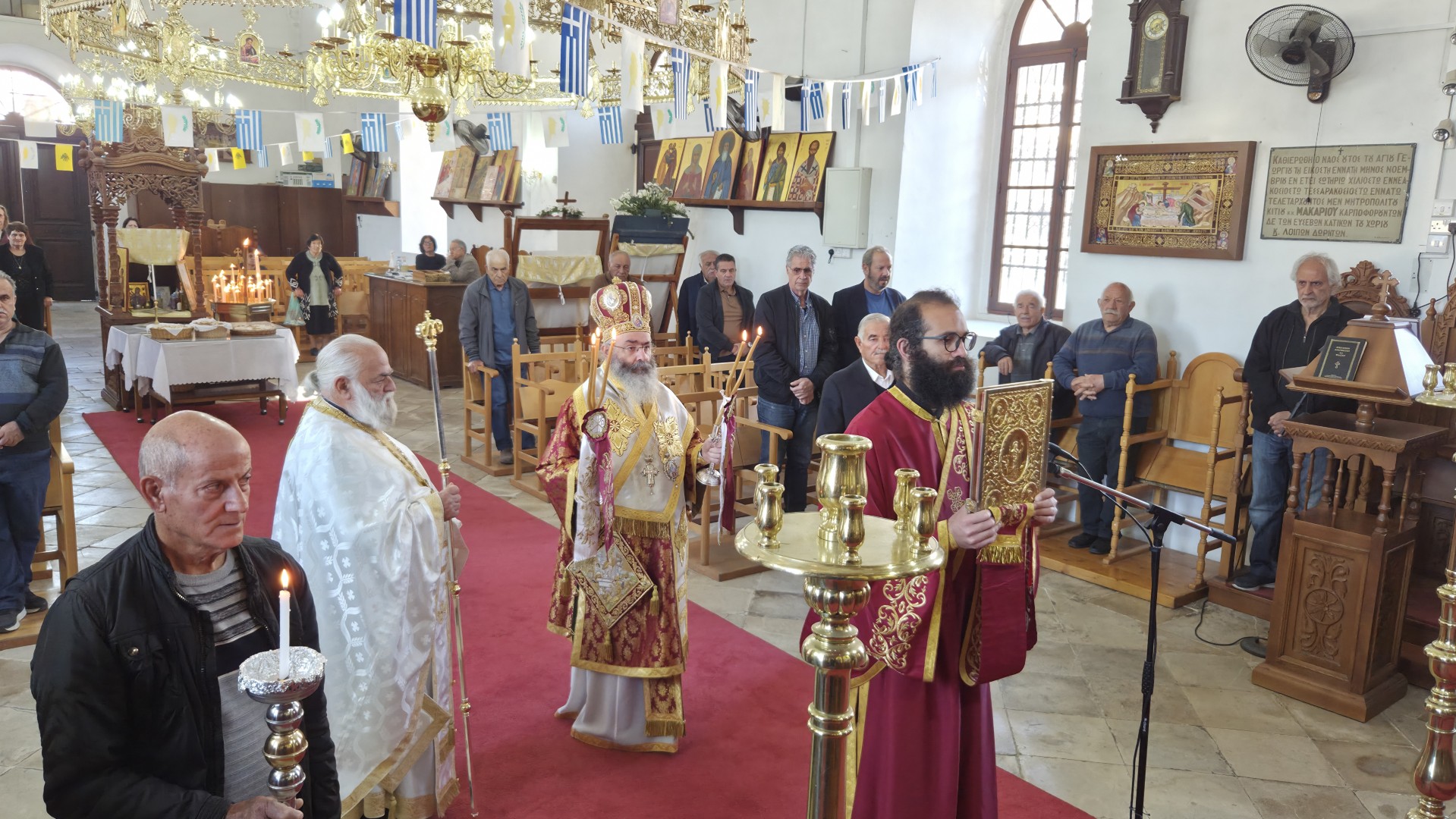 Εορτή αγίου Μεγαλομάρτυρος Γεωργίου στη Γεράσα