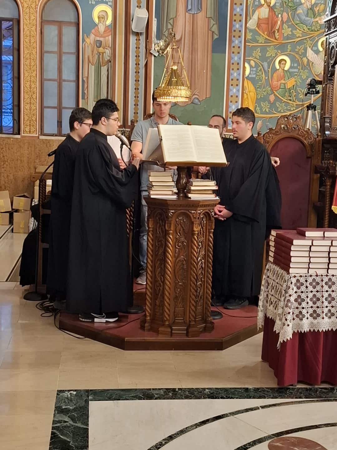 Τελειόφοιτοι μαθητές προσευχήθηκαν ενόψει των επικείμενων εξετάσεών τους