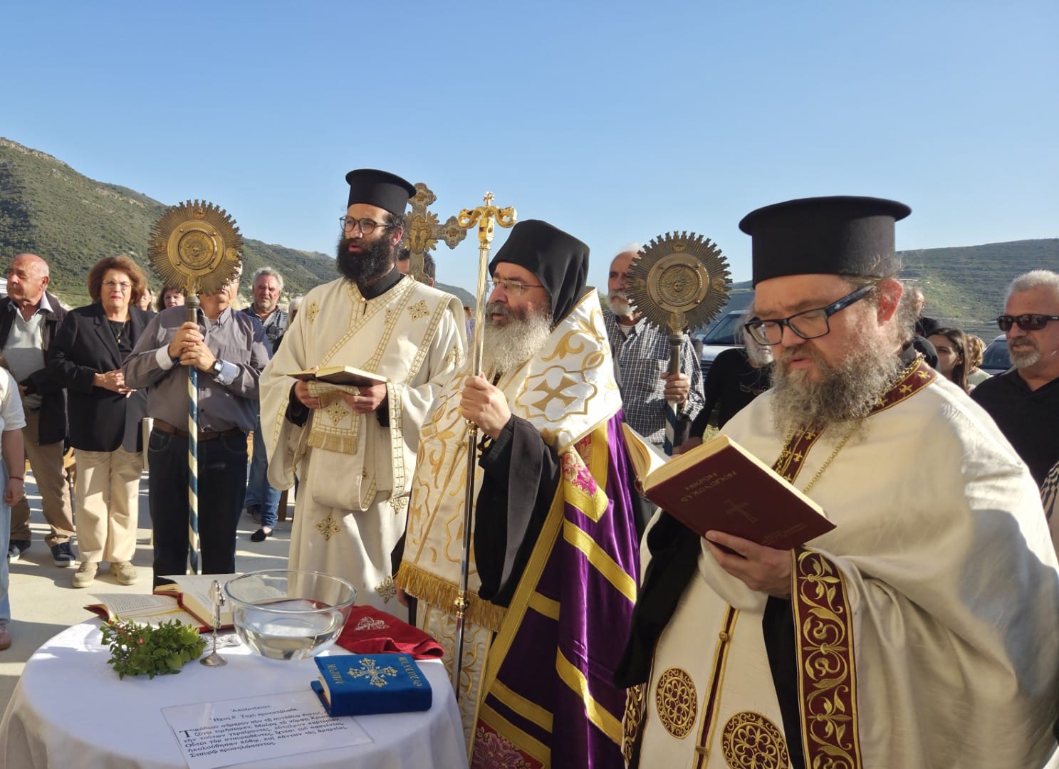 Θυρανοίξια ιερού παρεκκλησίου Αγίας Μαύρας στην Άλασσα