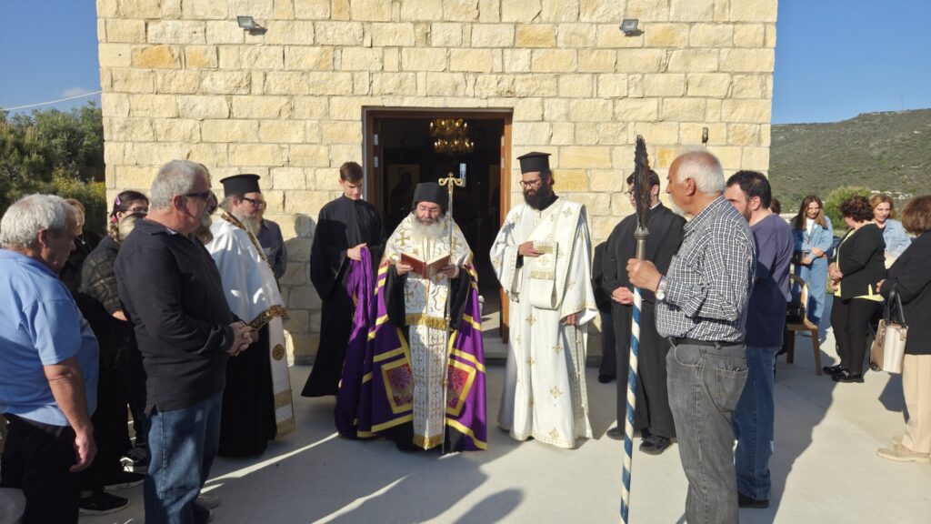 Θυρανοίξια ιερού παρεκκλησίου Αγίας Μαύρας στην Άλασσα