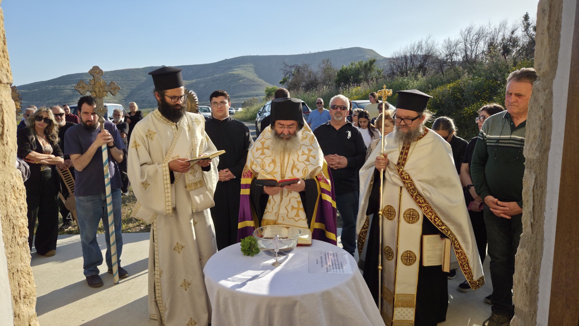 Θυρανοίξια ιερού παρεκκλησίου Αγίας Μαύρας στην Άλασσα