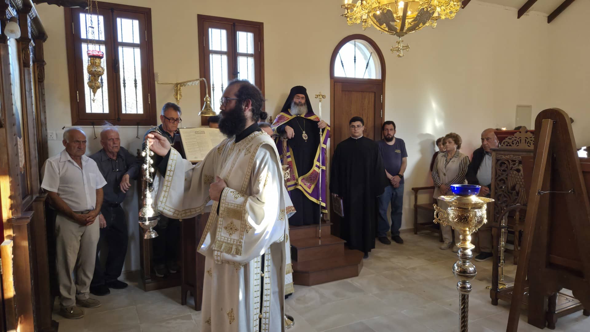 Θυρανοίξια ιερού παρεκκλησίου Αγίας Μαύρας στην Άλασσα