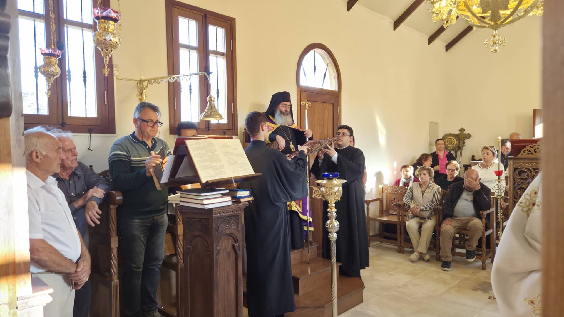 Θυρανοίξια ιερού παρεκκλησίου Αγίας Μαύρας στην Άλασσα
