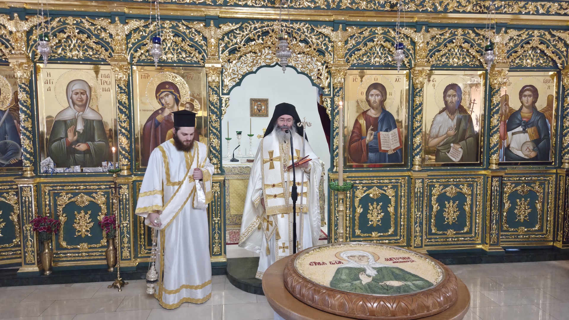 Εορτή της αγίας Ματρώνας στον Μονοβόλικο