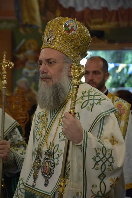 Ο Πανιερώτατος Μητροπολίτης μας στην εορτή του Πολιούχου και προστάτου της πόλεως των Τρικάλων
