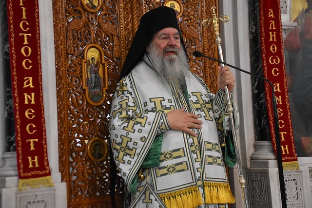 Ο Πανιερώτατος Μητροπολίτης μας στην εορτή του Πολιούχου και προστάτου της πόλεως των Τρικάλων