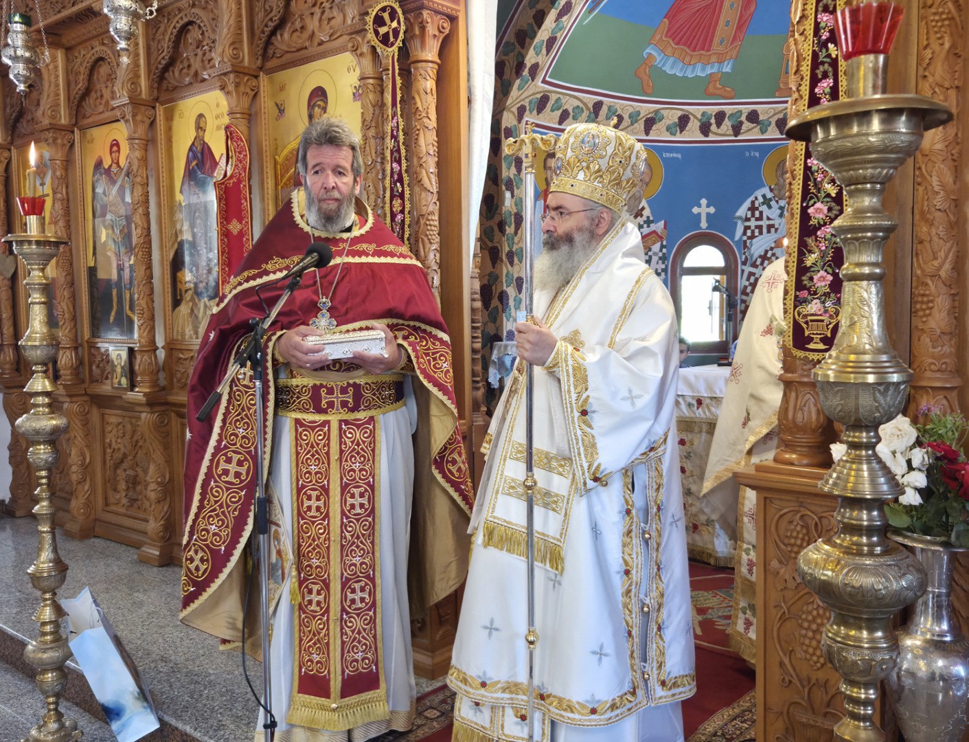 Εορτή της Αναλήψεως του Κυρίου και των Αγίων Κωνσταντίνου και Ελένης