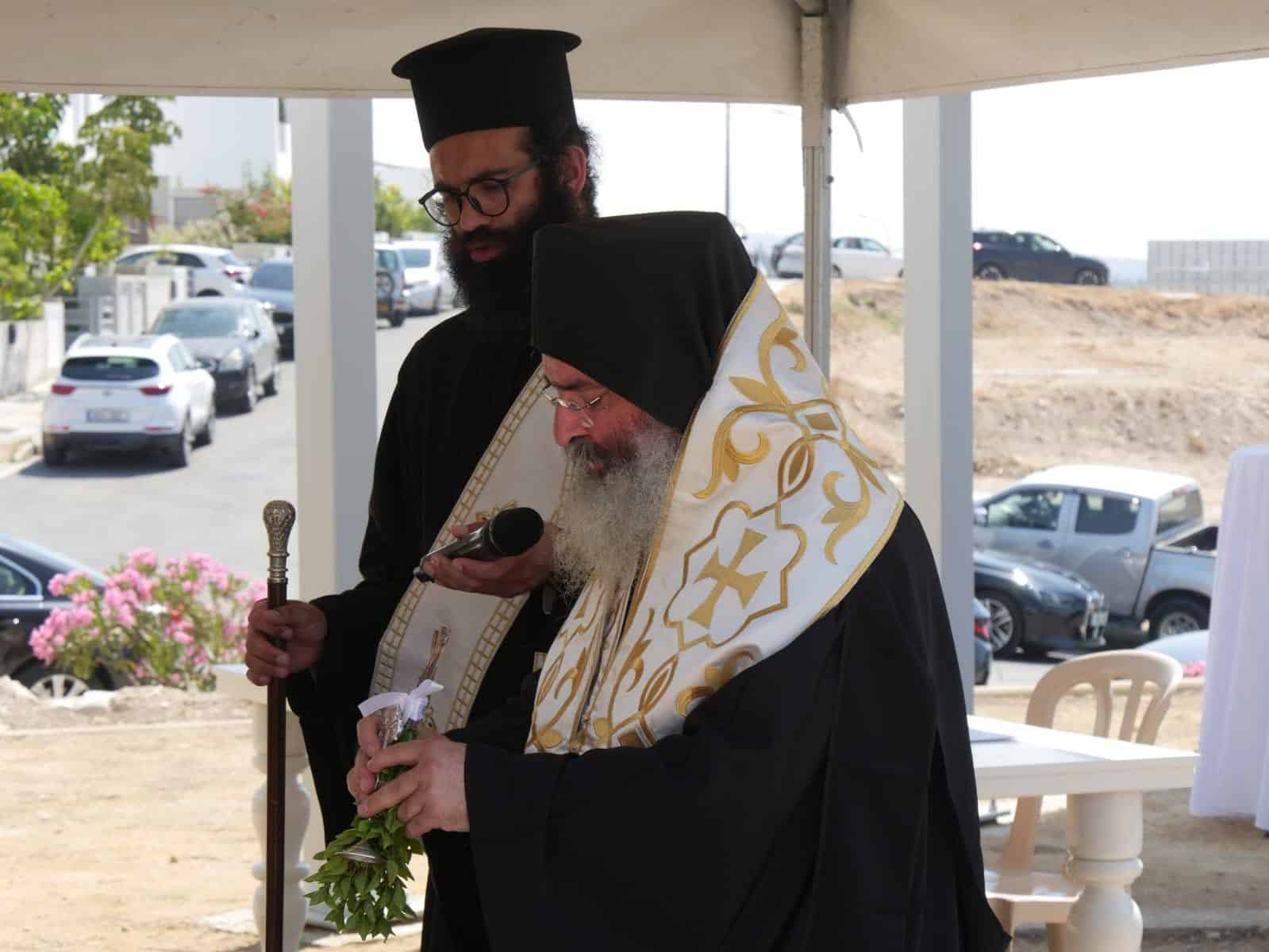 Αγιασμός και κατάθεση θεμελίου λίθου για τις υπό ανέγερση κατοικίες του ΚΟΑΓ