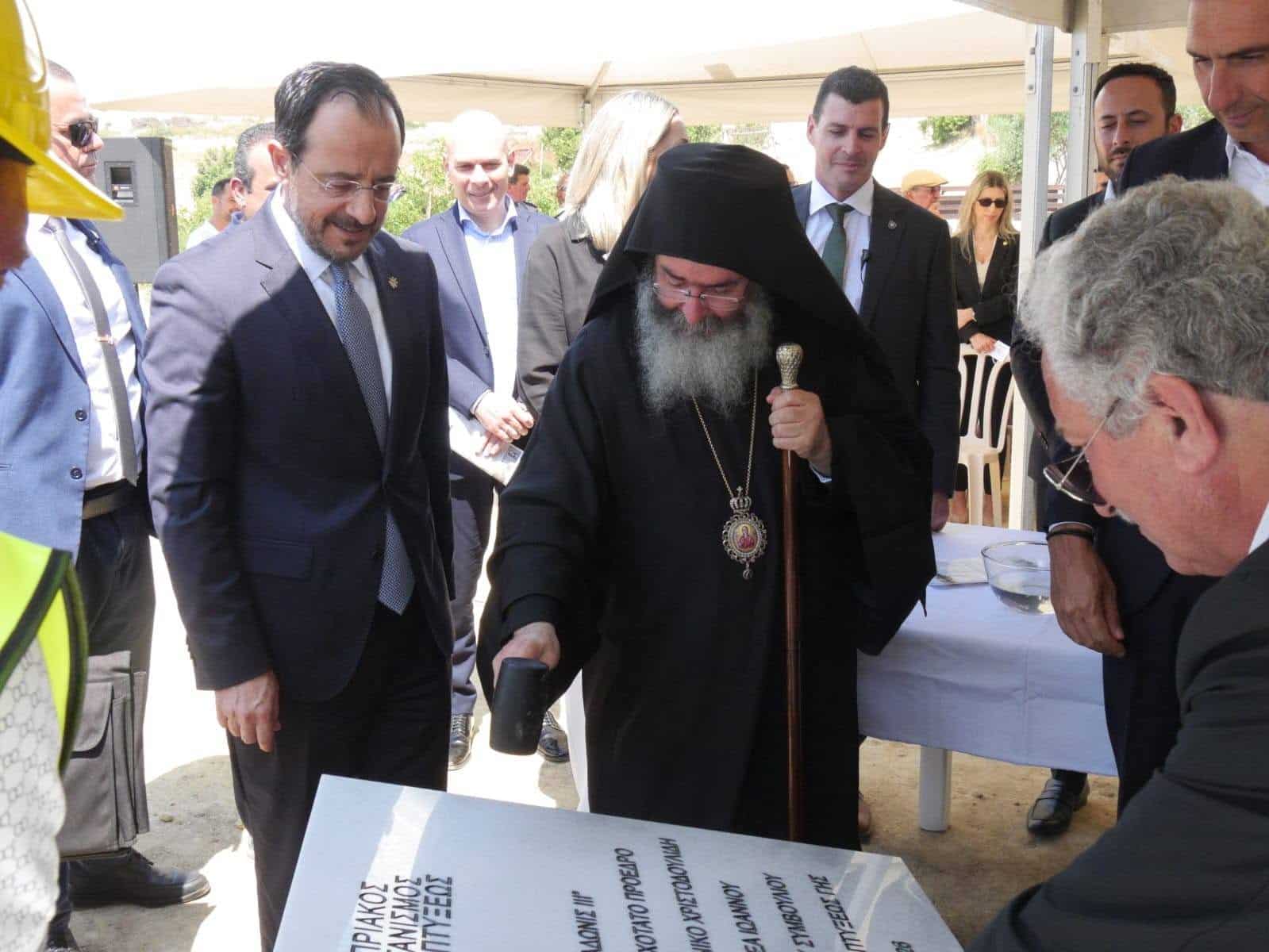 Αγιασμός και κατάθεση θεμελίου λίθου για τις υπό ανέγερση κατοικίες του ΚΟΑΓ