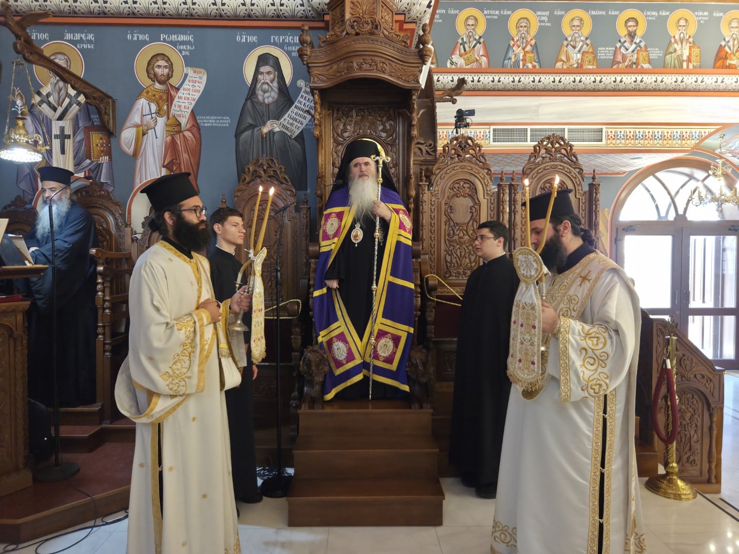 Πανηγυρικοί εορτασμοί Αγίου Τύχωνος Επισκόπου Αμαθούντος