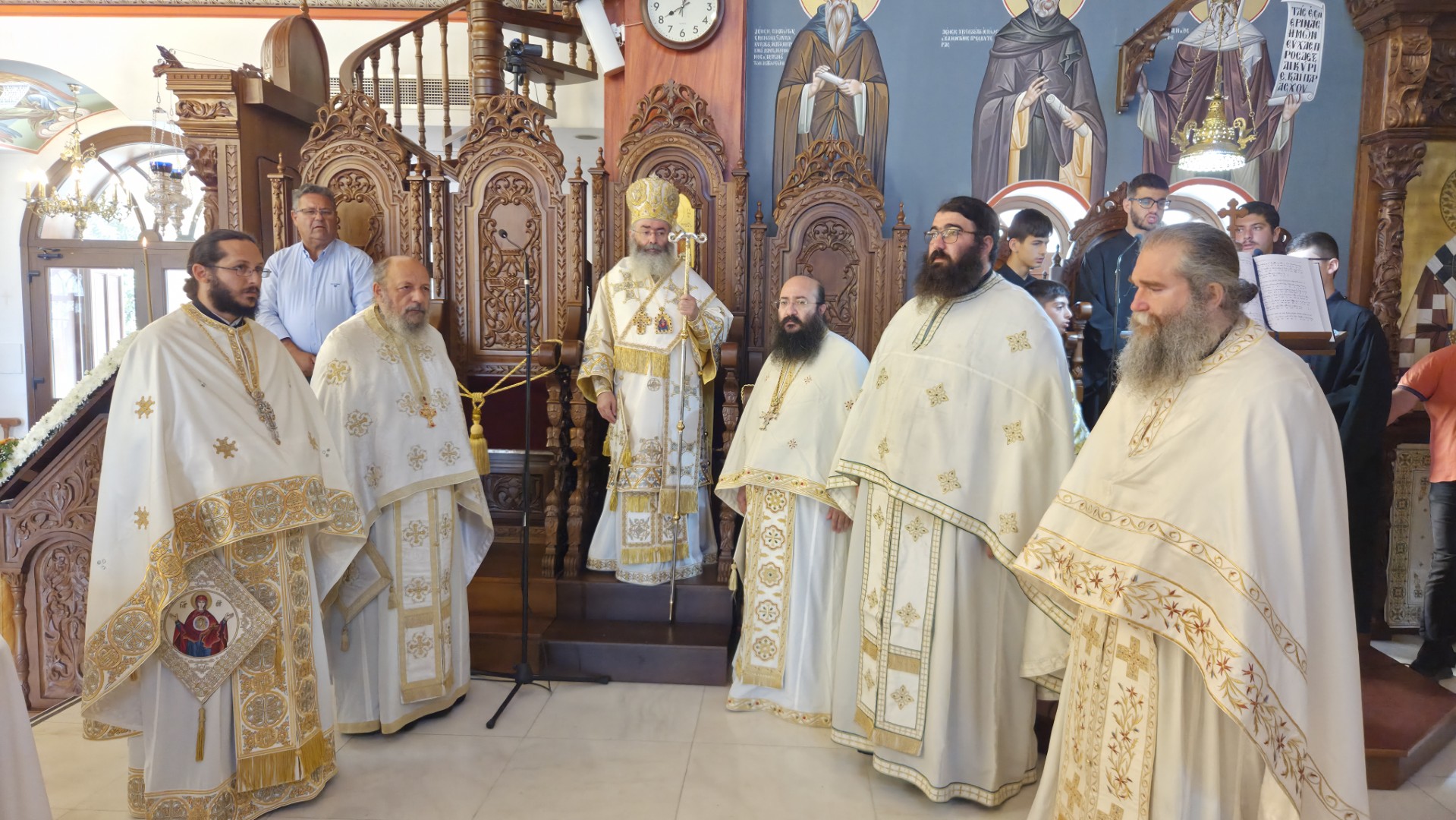Πανηγυρικοί εορτασμοί Αγίου Τύχωνος Επισκόπου Αμαθούντος