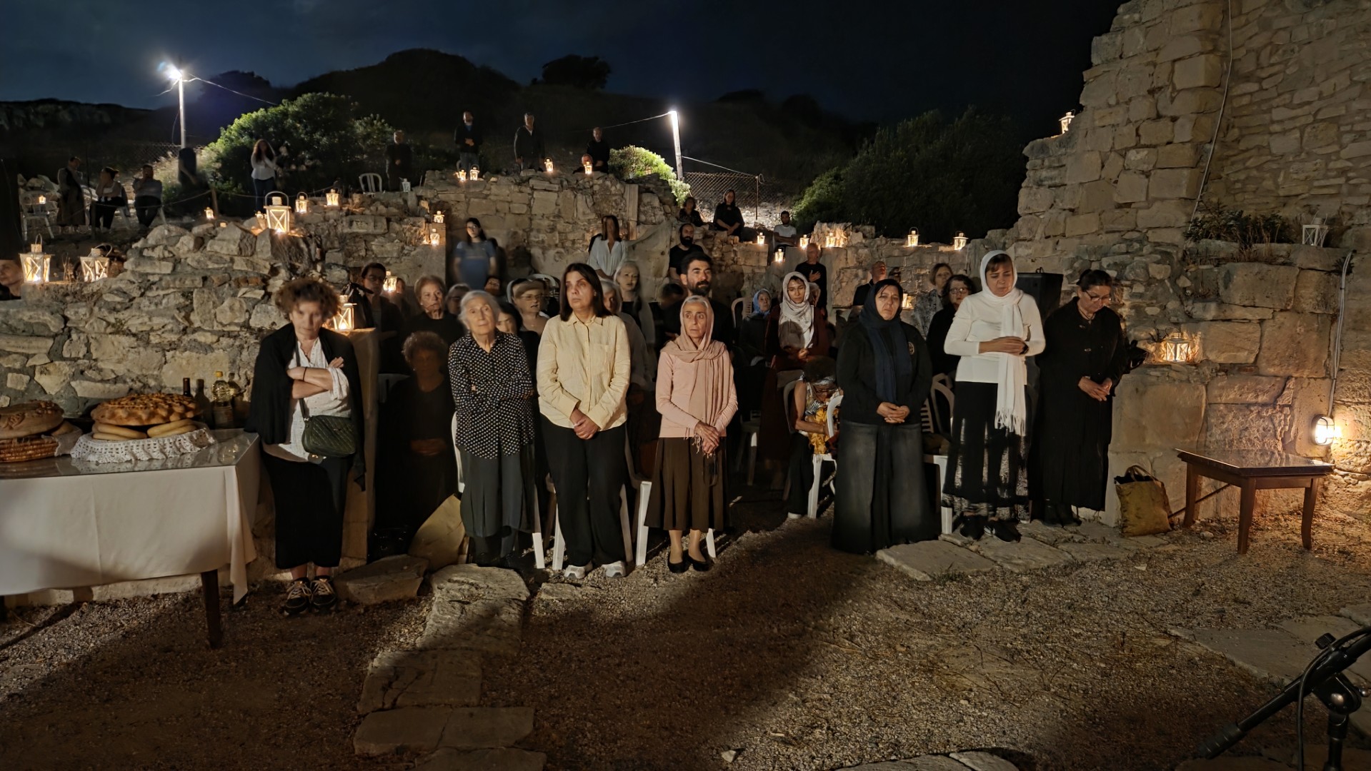 Ιερά αγρυπνία στα ερείπια της αρχαίας Βασιλικής του Αγίου Τύχωνα - 11