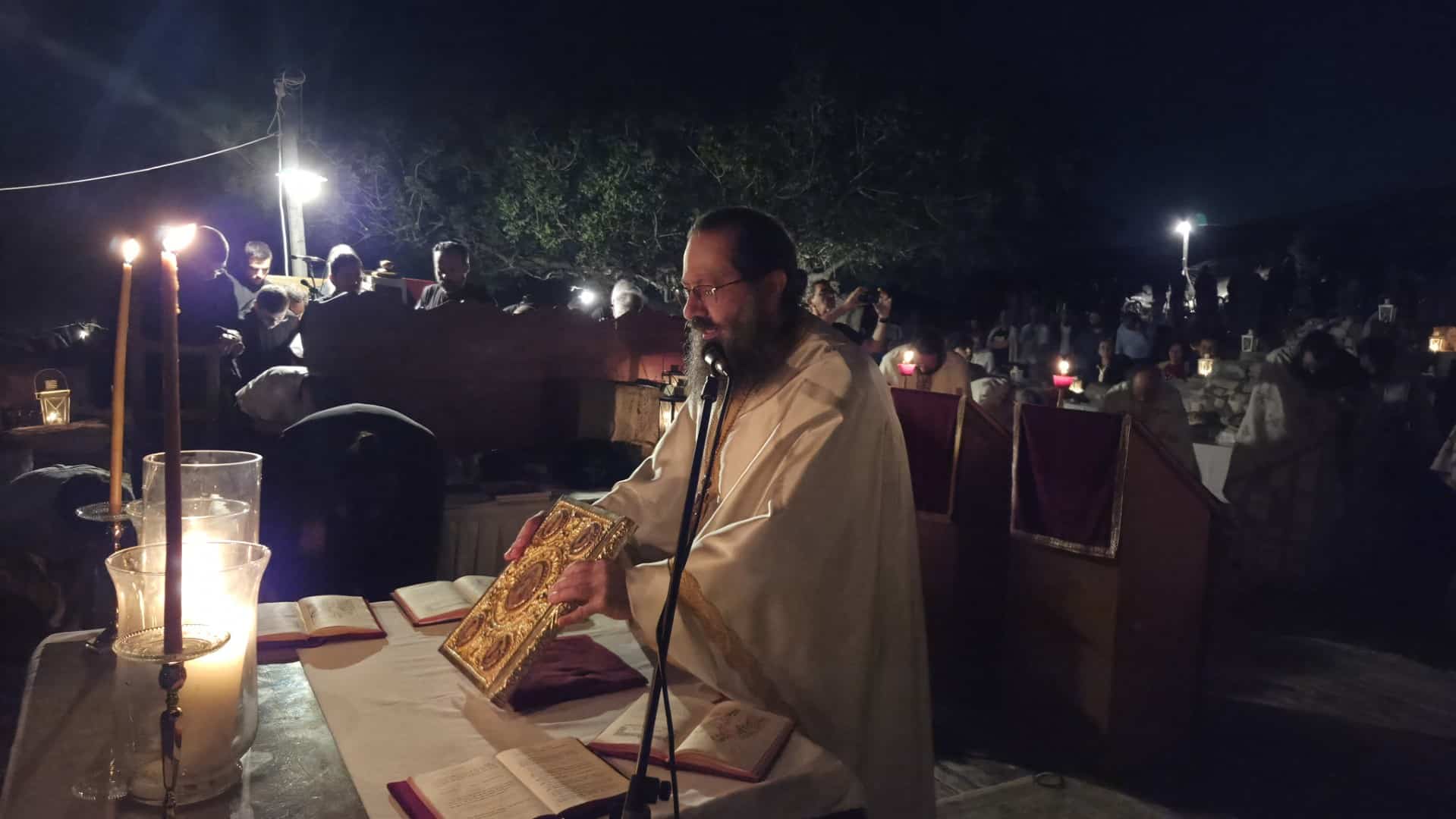 Ιερά αγρυπνία στα ερείπια της αρχαίας Βασιλικής του Αγίου Τύχωνα - 17
