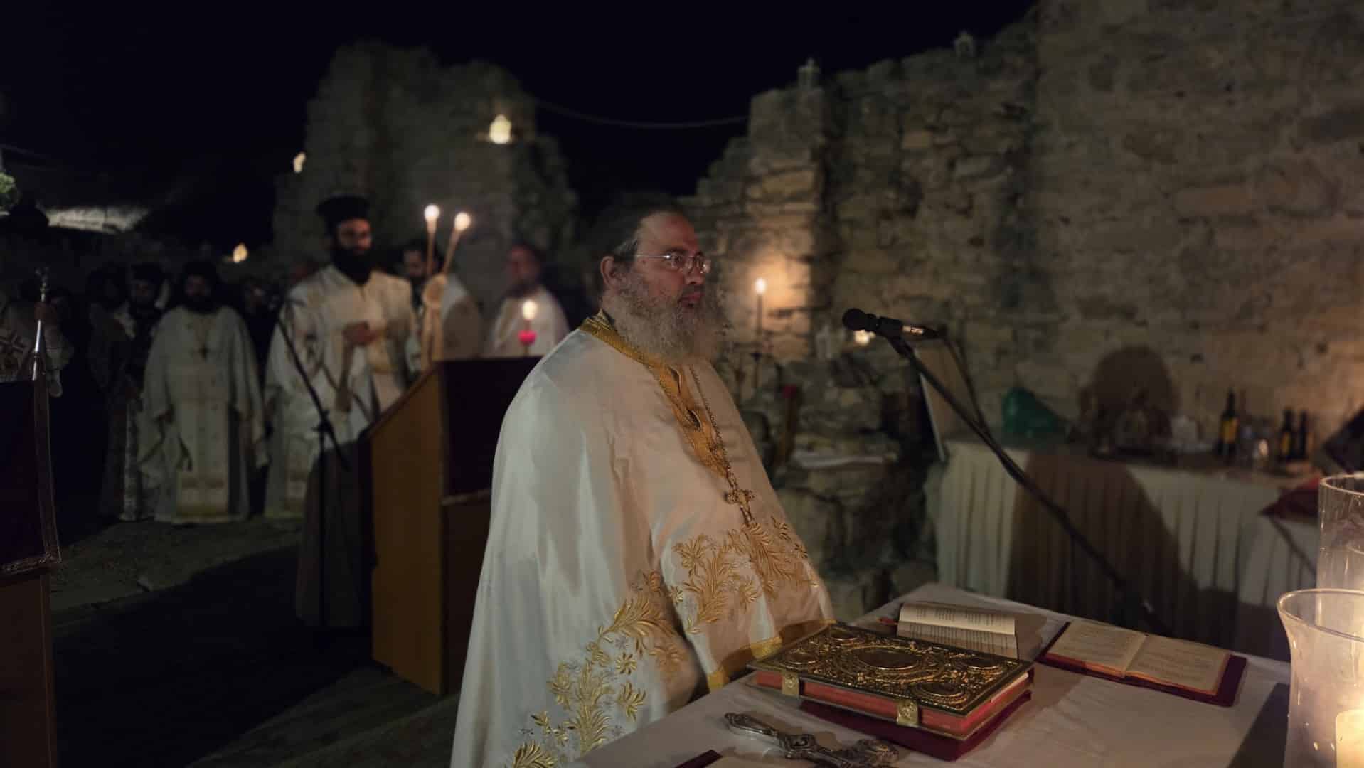 Ιερά αγρυπνία στα ερείπια της αρχαίας Βασιλικής του Αγίου Τύχωνα - 19