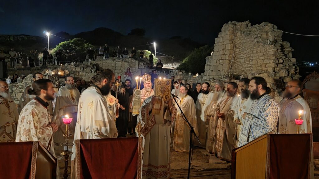 Ιερά αγρυπνία στα ερείπια της αρχαίας Βασιλικής του Αγίου Τύχωνα - 20