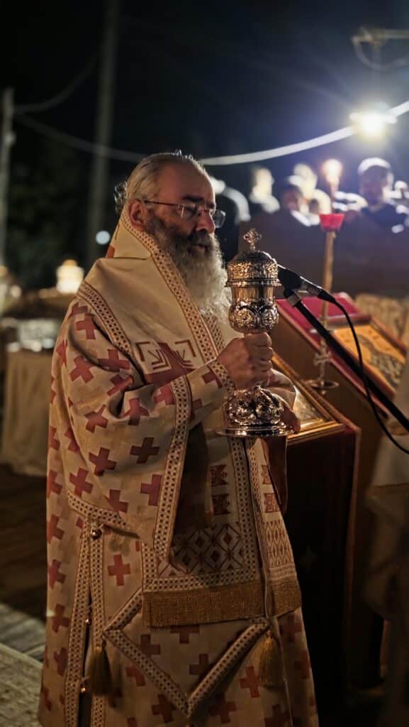 Ιερά αγρυπνία στα ερείπια της αρχαίας Βασιλικής του Αγίου Τύχωνα - 25