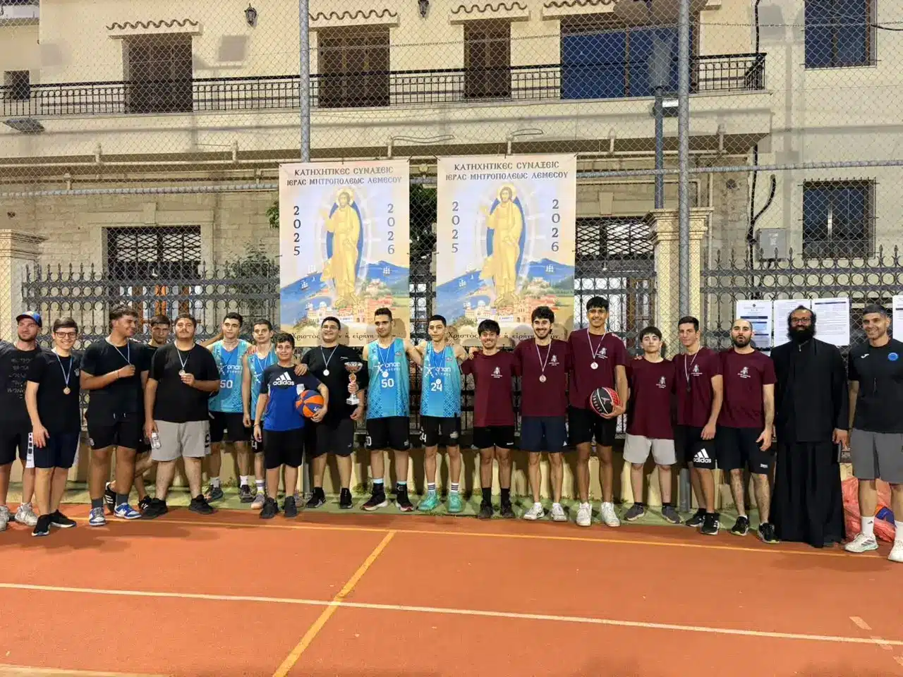 Με μεγάλη επιτυχία διεξήχθη το Μονοήμερο Πρωτάθλημα Καλαθοσφαίρισης 3Χ3 των Κατηχητικών Συνάξεων της Μητροπόλεώς μας