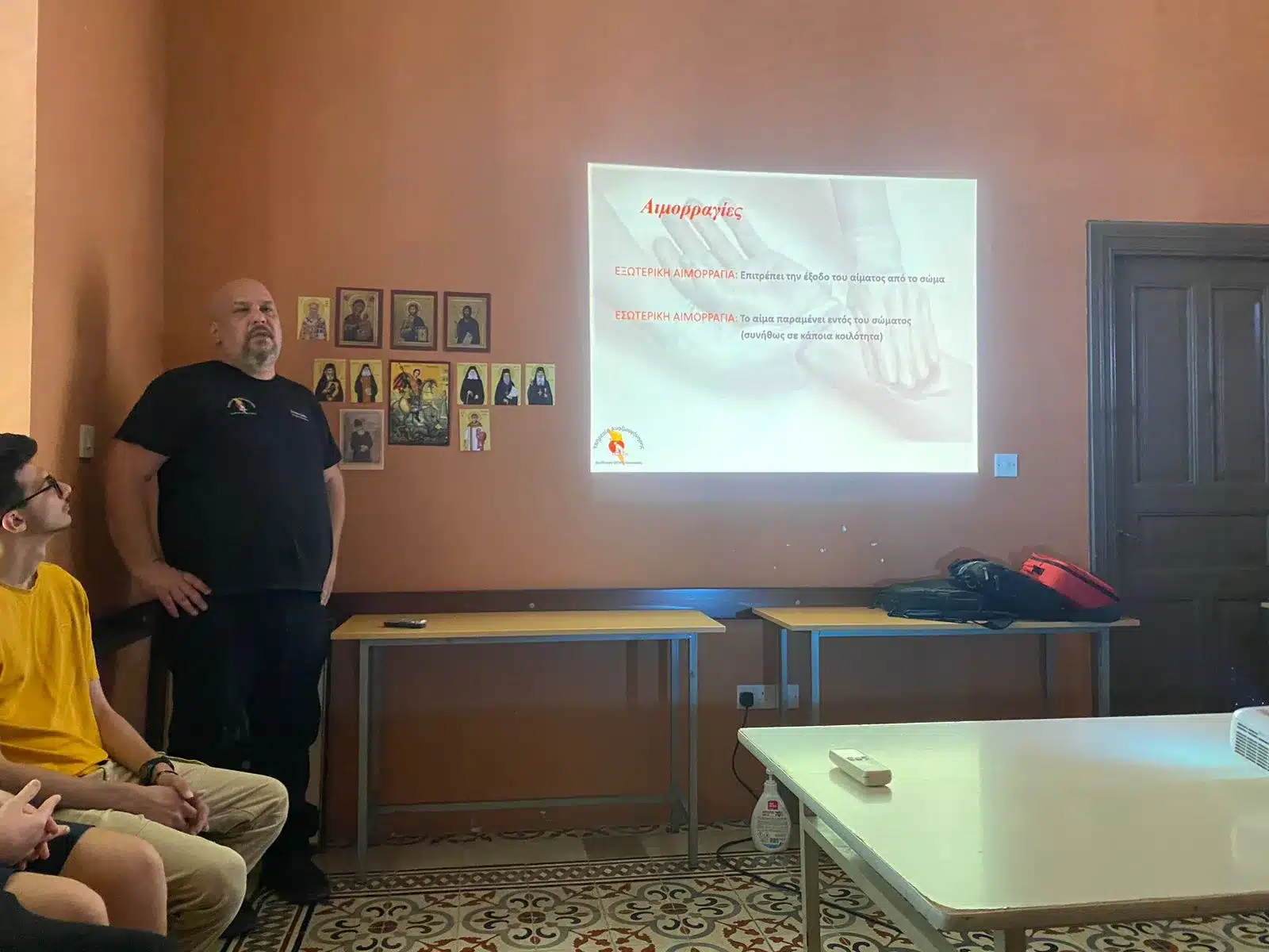 Σεμινάριο Πρώτων Βοηθειών για τα Στελέχη των Κατασκηνώσεων της Ιεράς Μητροπόλεως Λεμεσού