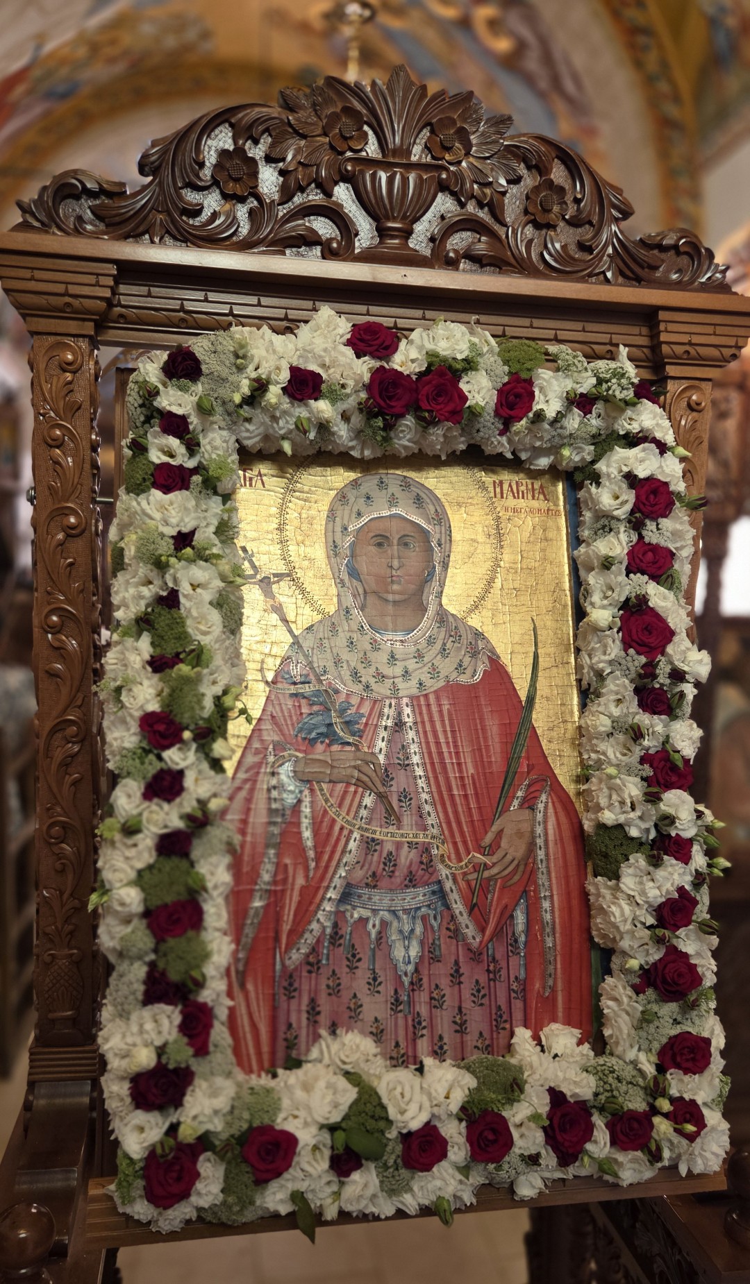 Πανηγυρικοί Εσπερινοί για την εορτή της Αγίας ενδόξου Μεγαλομάρτυρος Μαρίνης