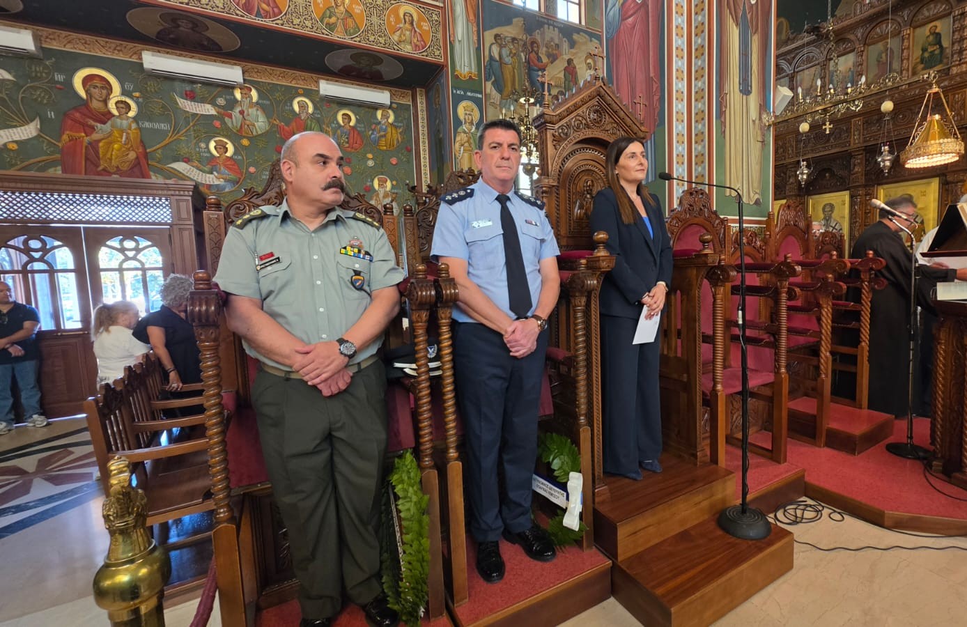 Μνημόσυνο των ηρωικώς αγωνισαμένων και πεσόντων του 1974 στον Μητροπολιτικό Ναό Παναγίας Παντανάσσης Καθολικής