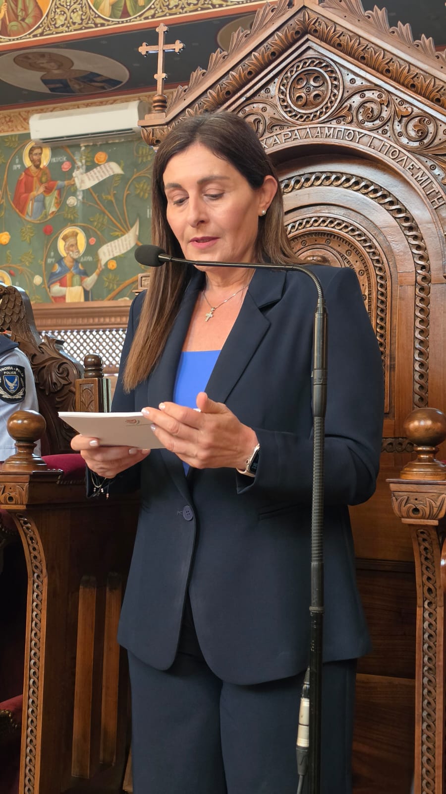 Μνημόσυνο των ηρωικώς αγωνισαμένων και πεσόντων του 1974 στον Μητροπολιτικό Ναό Παναγίας Παντανάσσης Καθολικής