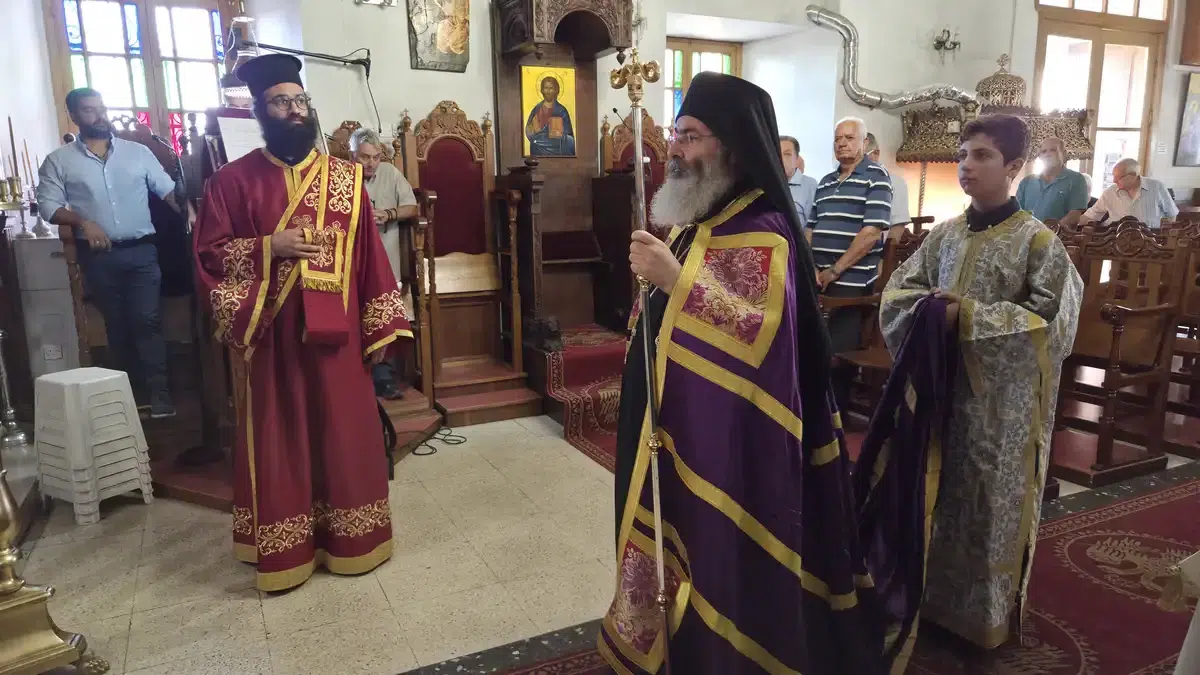 Πανηγυρική Θεία Λειτουργία στον Ι.Ν. Αγίας Παρασκευής Επισκοπής