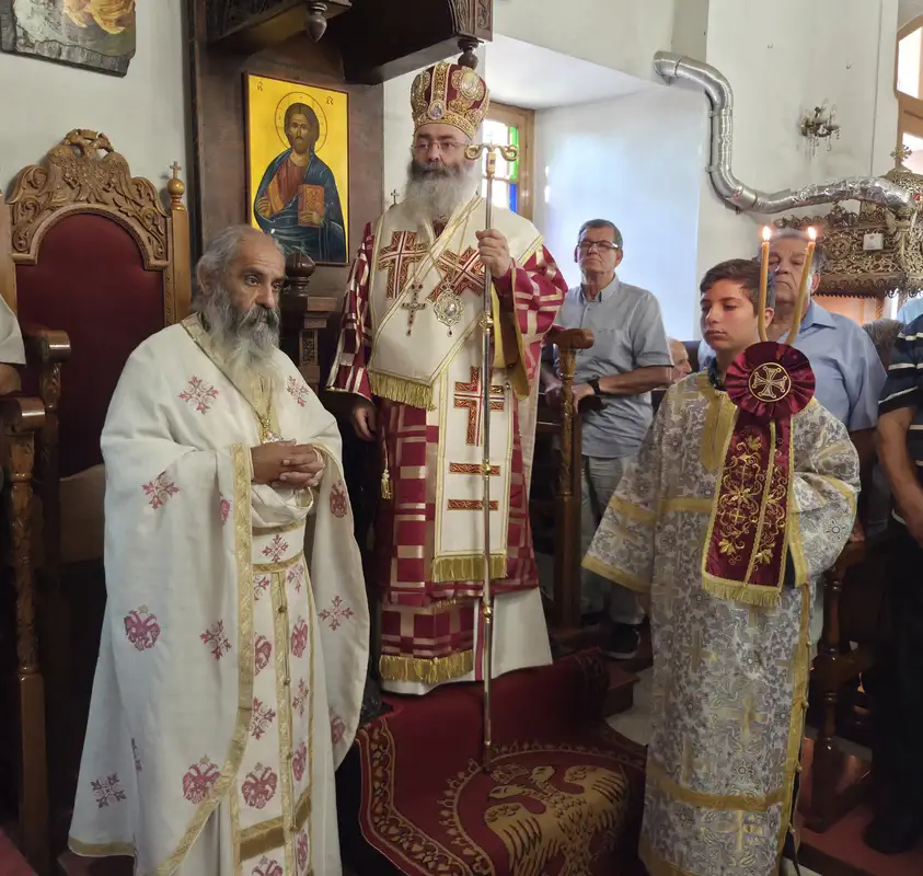 Πανηγυρική Θεία Λειτουργία στον Ι.Ν. Αγίας Παρασκευής Επισκοπής