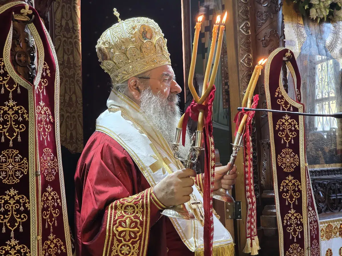 Πανηγυρική Αρχιερατική Θεία Λειτουργία στον Ι.Ν. Αγ. Παρασκευής Γερμασόγειας