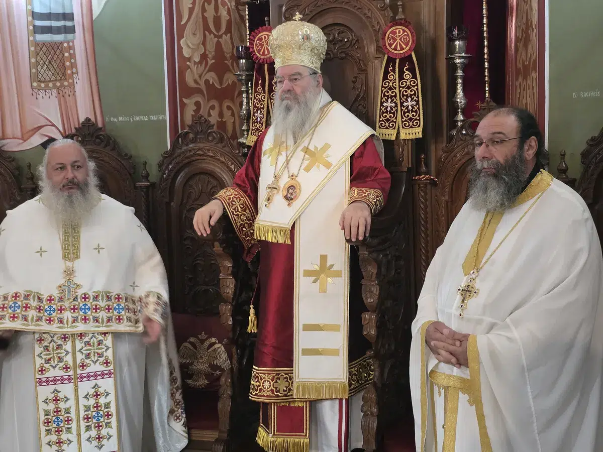 Πανηγυρική Αρχιερατική Θεία Λειτουργία στον Ι.Ν. Αγ. Παρασκευής Γερμασόγειας