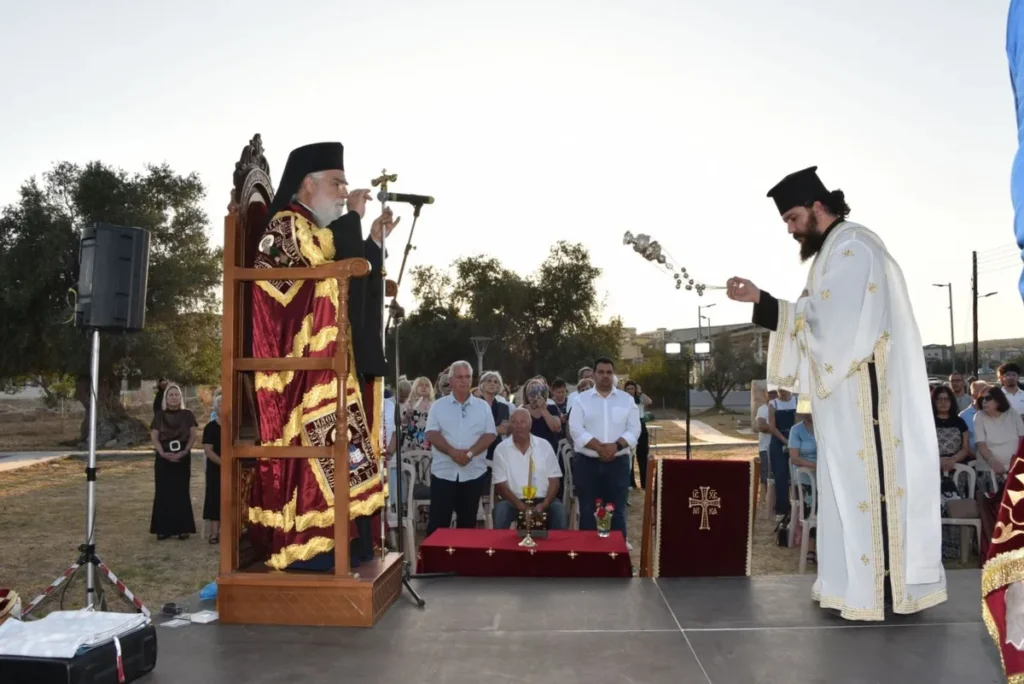 Εσπερινός του Αποστόλου Σίλα στον Ύψωνα