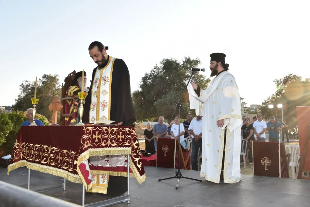 Εσπερινός του Αποστόλου Σίλα στον Ύψωνα